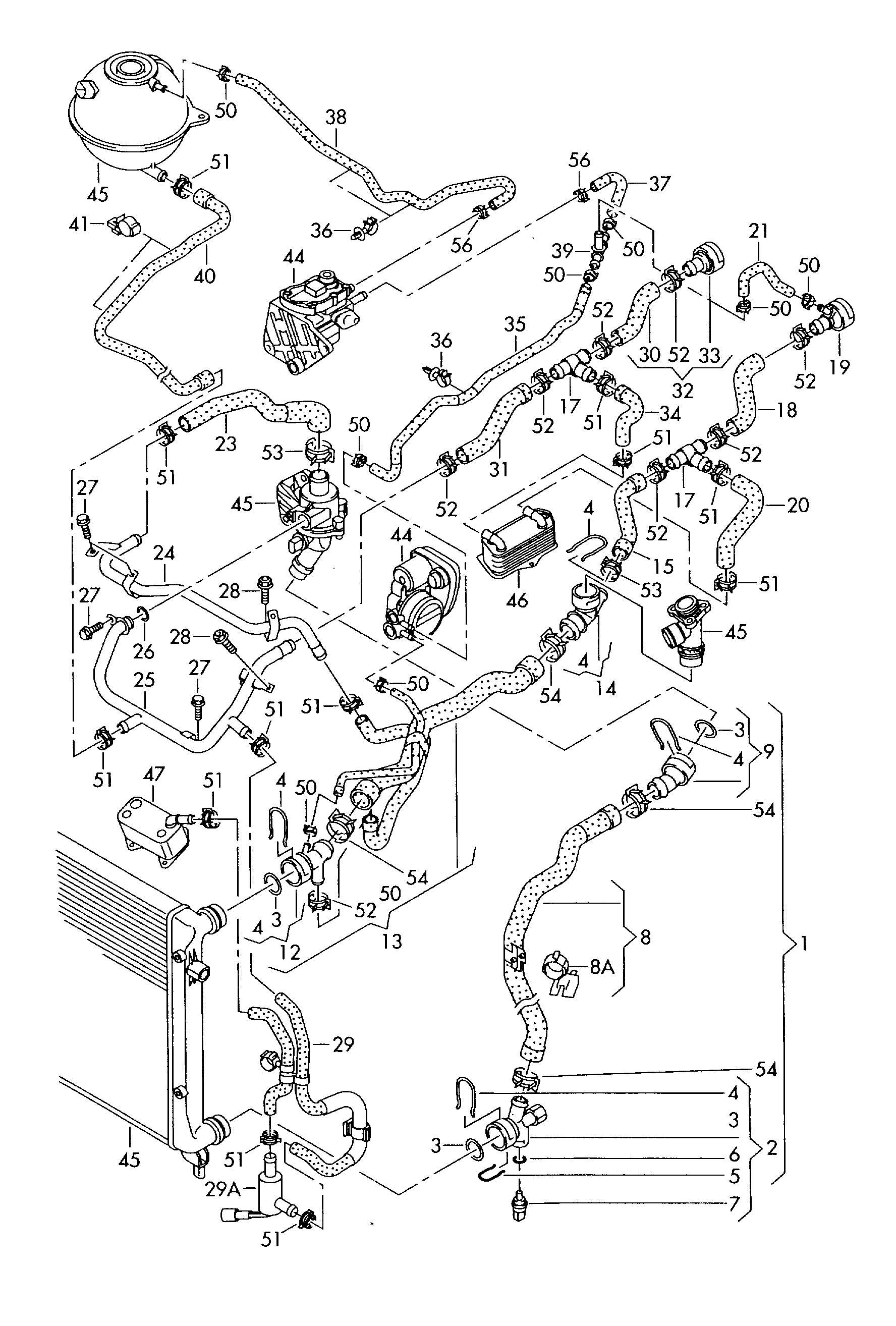 VAG 1K0 122 051 AP - Dzesēšanas šķidruma caurule ps1.lv