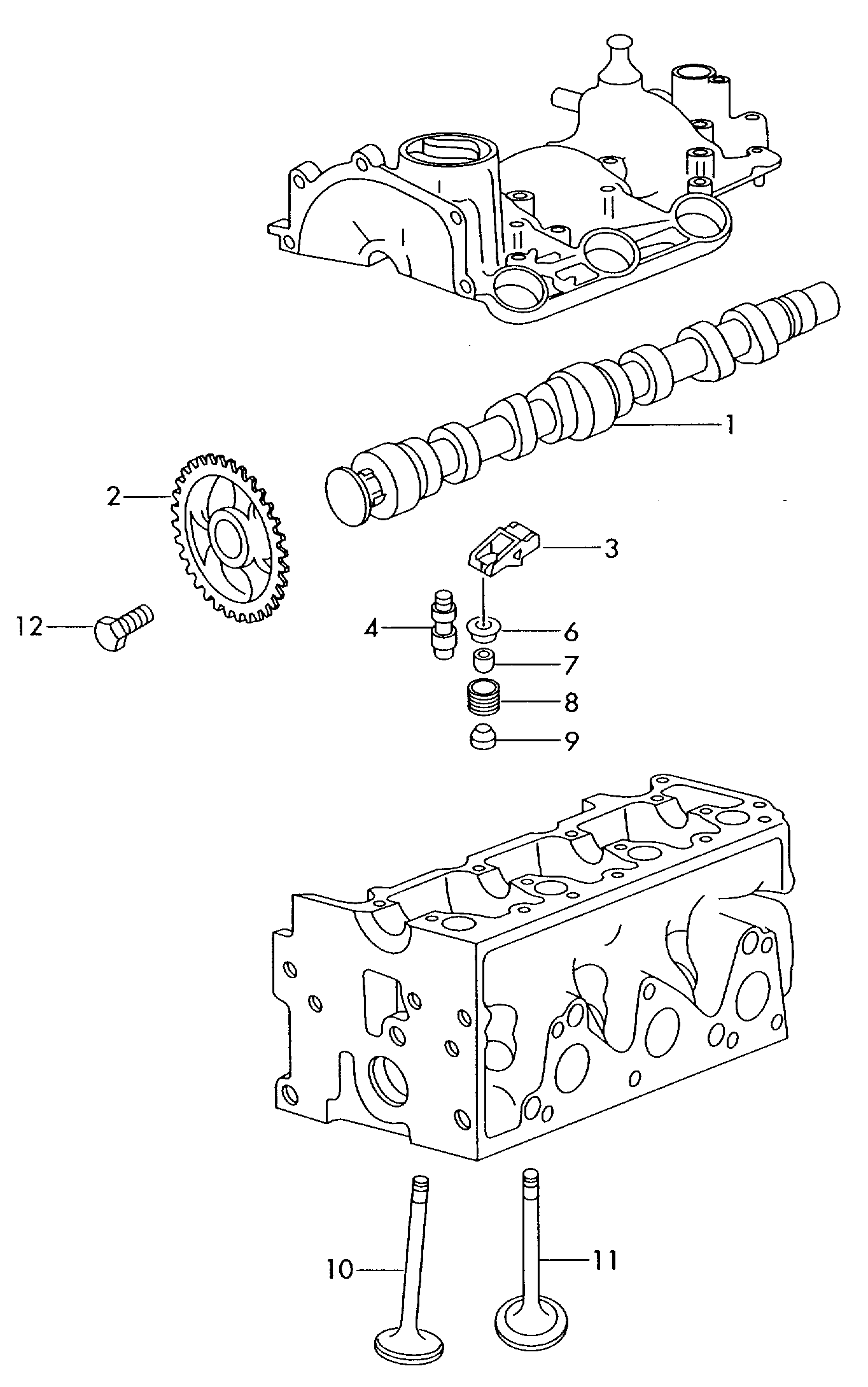 AUDI 03D 109 571 L - Chain sprocket ps1.lv