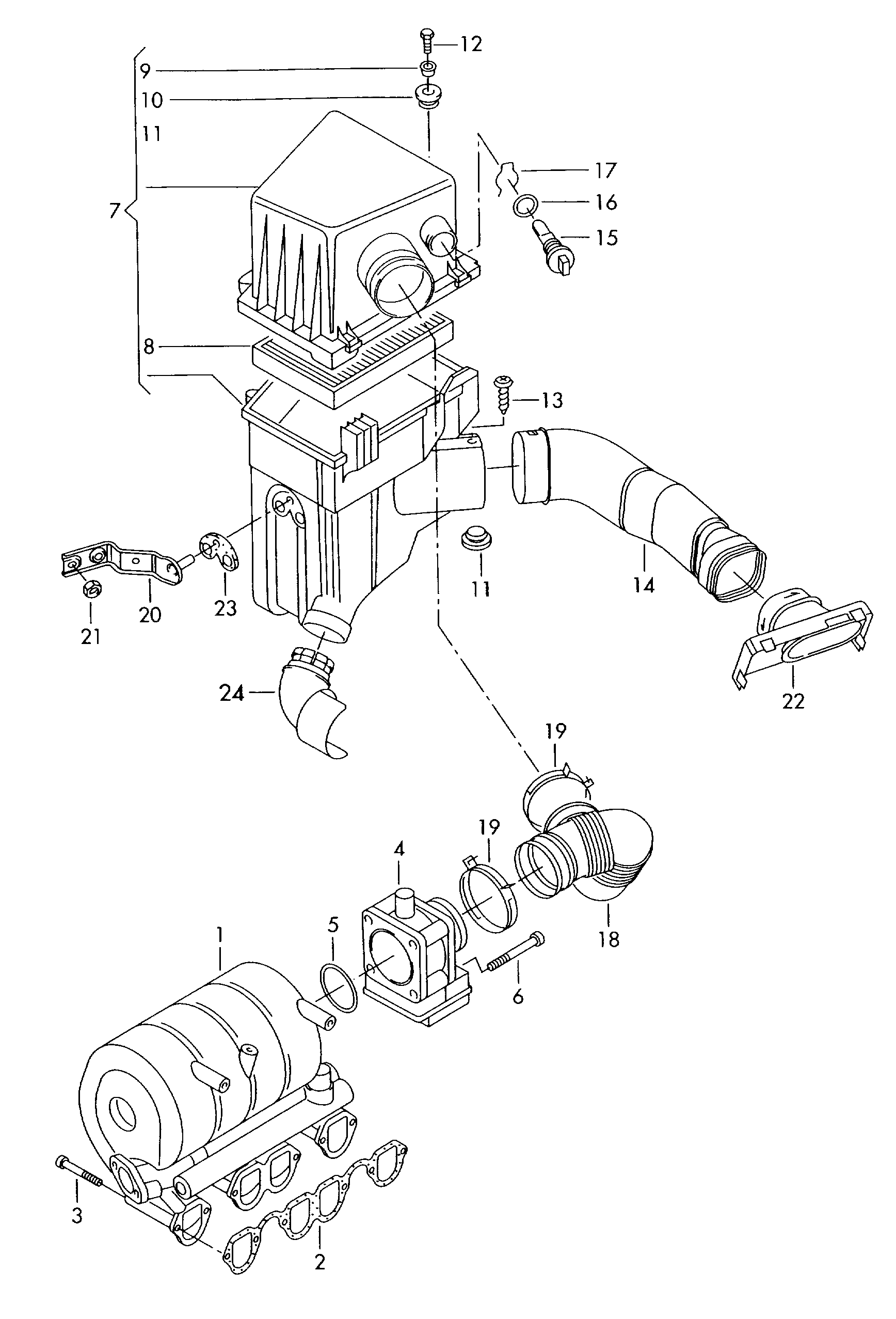 VW 6Q0 129 620 - Gaisa filtrs ps1.lv