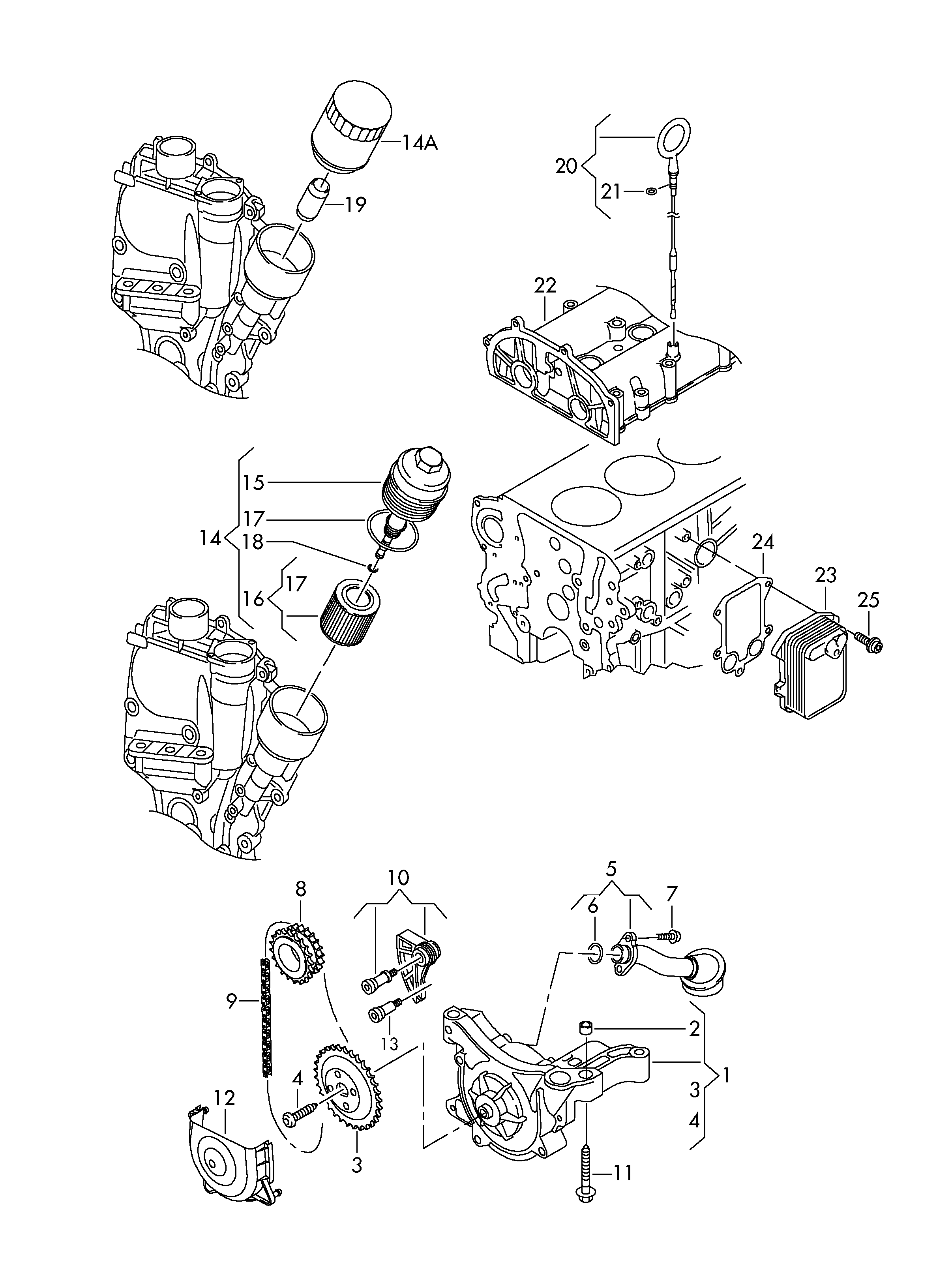 Skoda 03C 117 021 E - Eļļas radiators, Motoreļļa ps1.lv