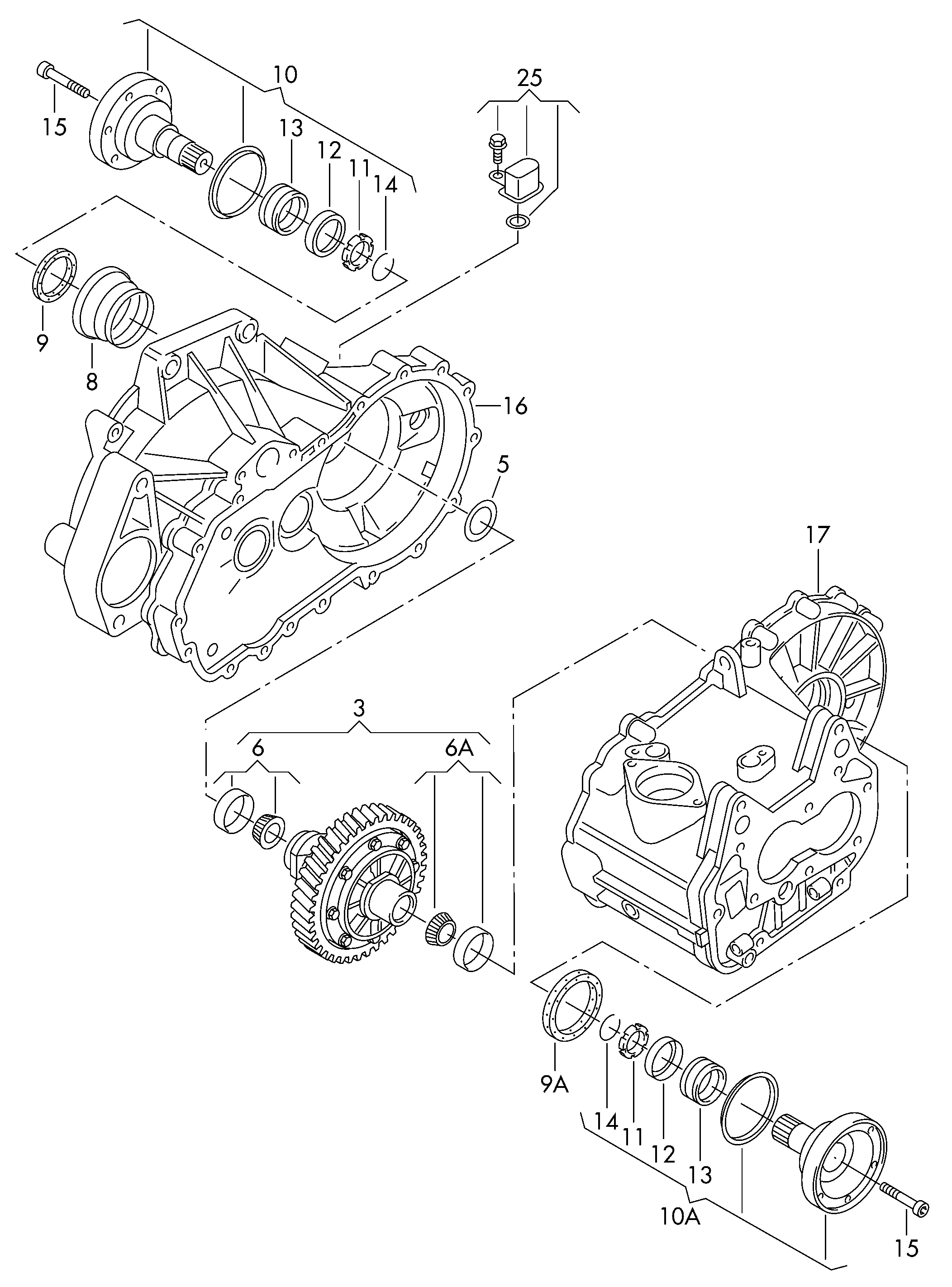 VW 02T409189K - Blīvju komplekts, Motora bloka galvas vāks ps1.lv