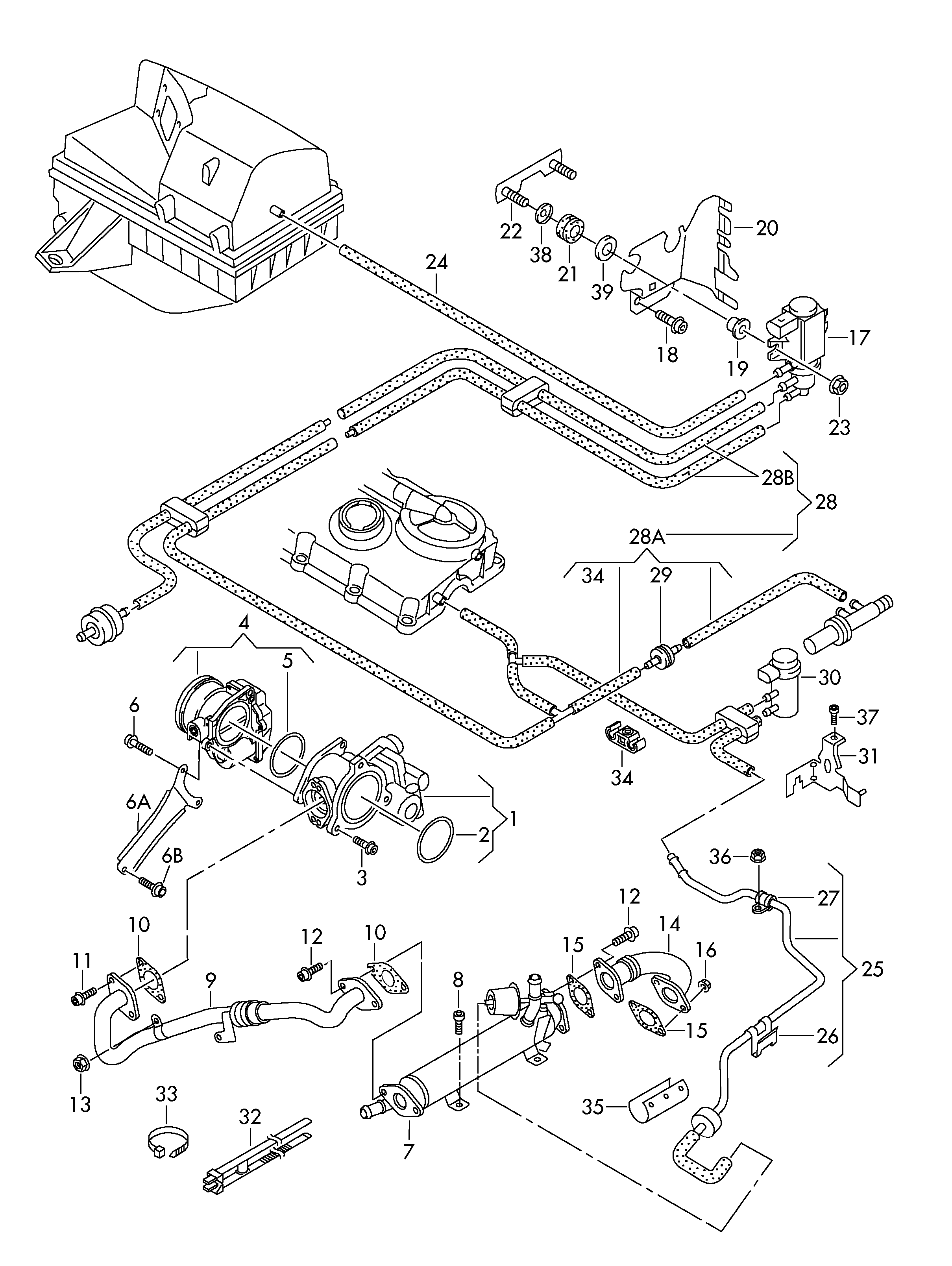 Chrysler 03L131501E - exhaust recirculation valve ps1.lv