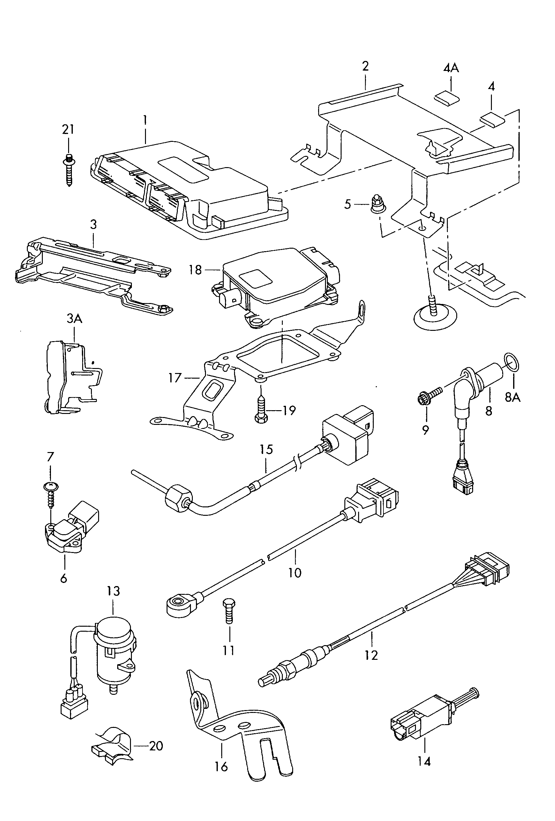 AUDI 03C 906 262 AE - Lambda zonde ps1.lv