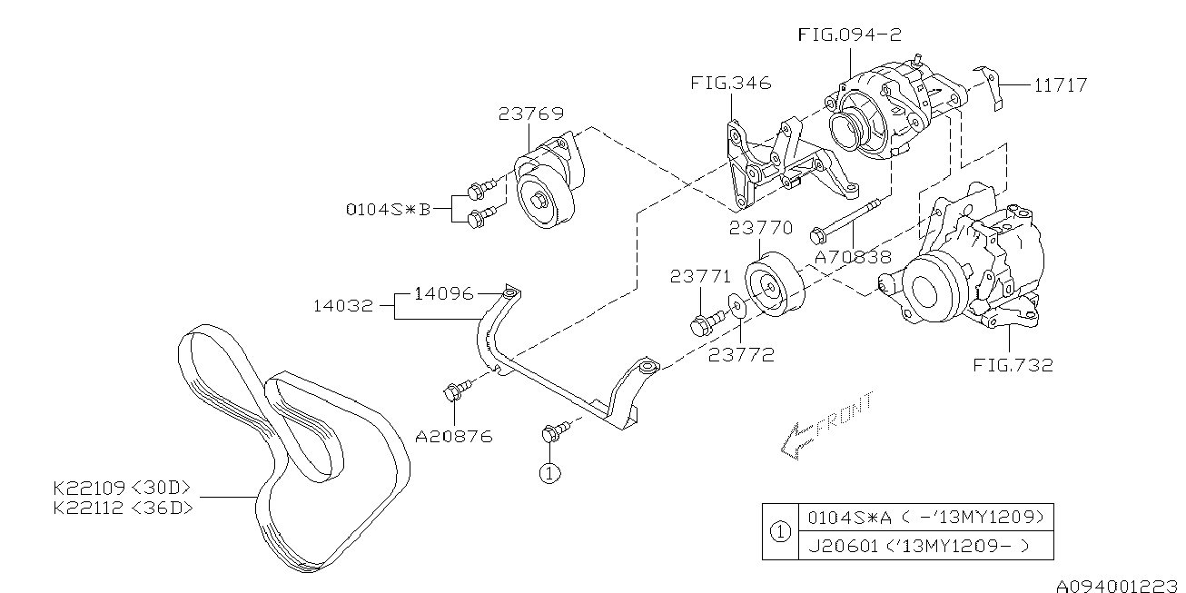 Bedford 809221120 - Ķīļrievu siksna ps1.lv