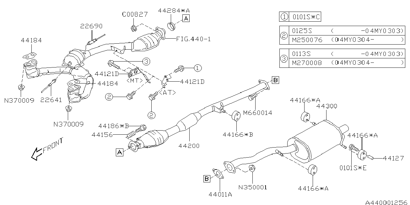 Subaru 22690-AA640 - Lambda zonde ps1.lv