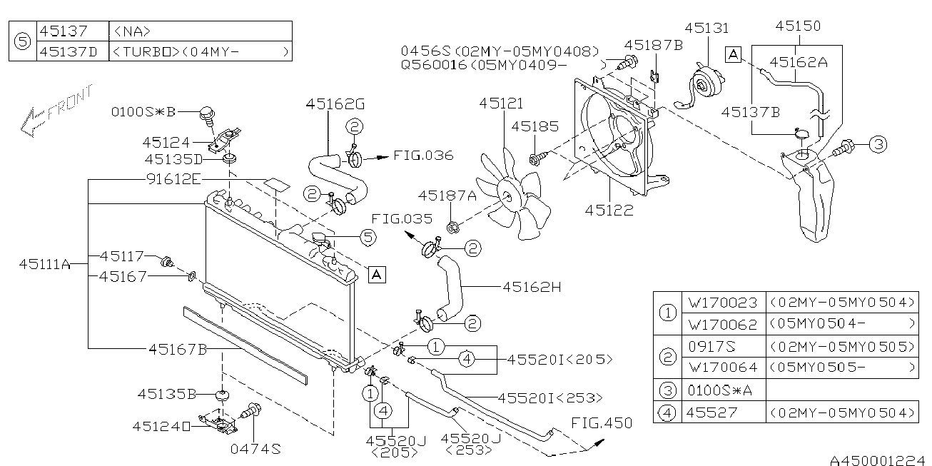 Mercury 45137-AE001 - Vāciņš, Radiators ps1.lv