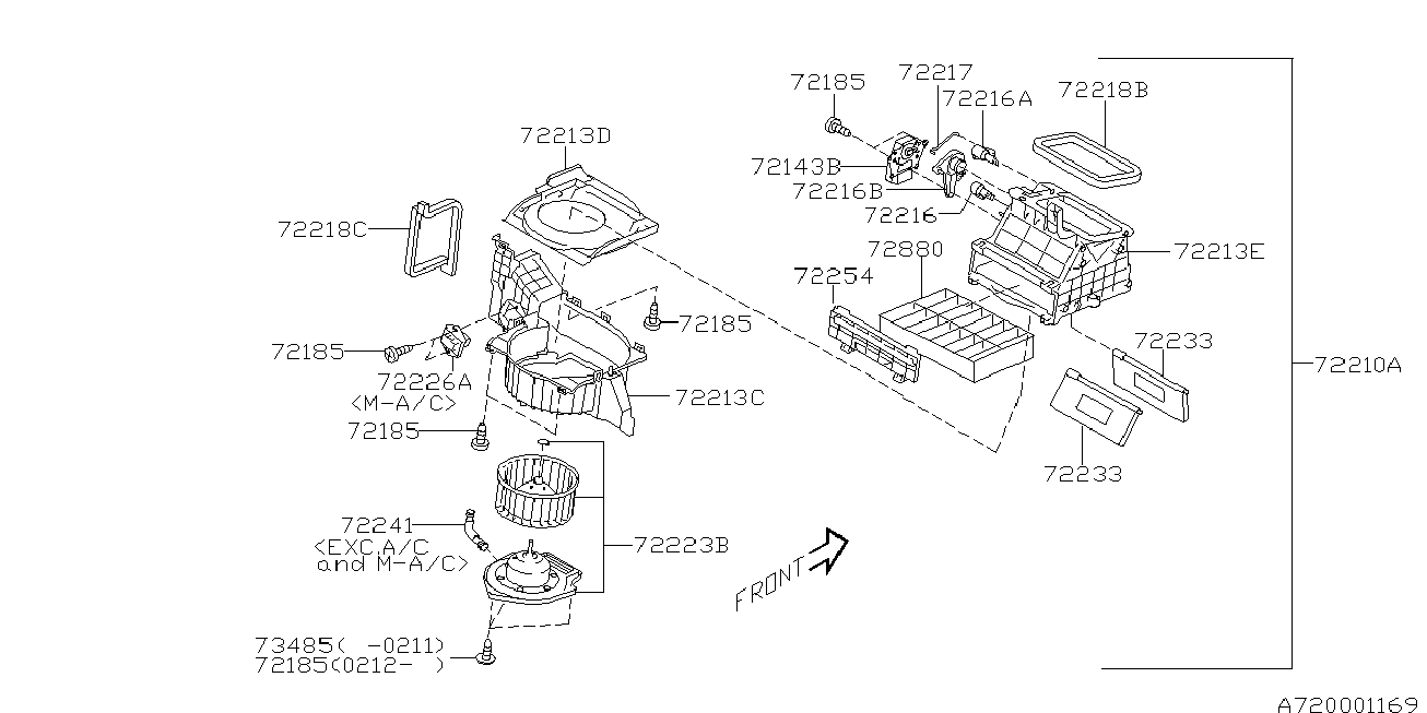 NISSAN 72880SA000 - Filtrs, Salona telpas gaiss ps1.lv