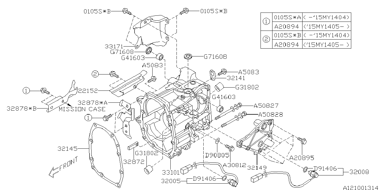 Subaru 32005-AA053 - Slēdzis, Atpakaļgaitas signāla lukturis ps1.lv