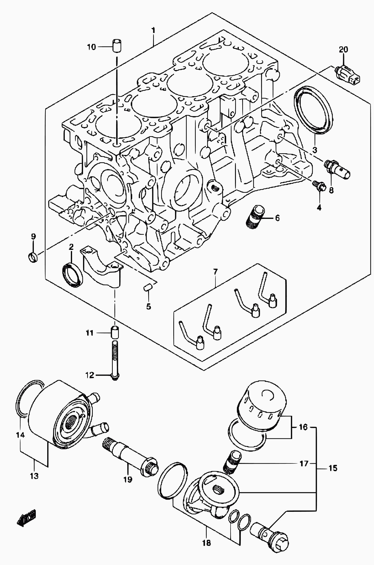 RENAULT 16600-84A00 - Eļļas radiators, Motoreļļa ps1.lv