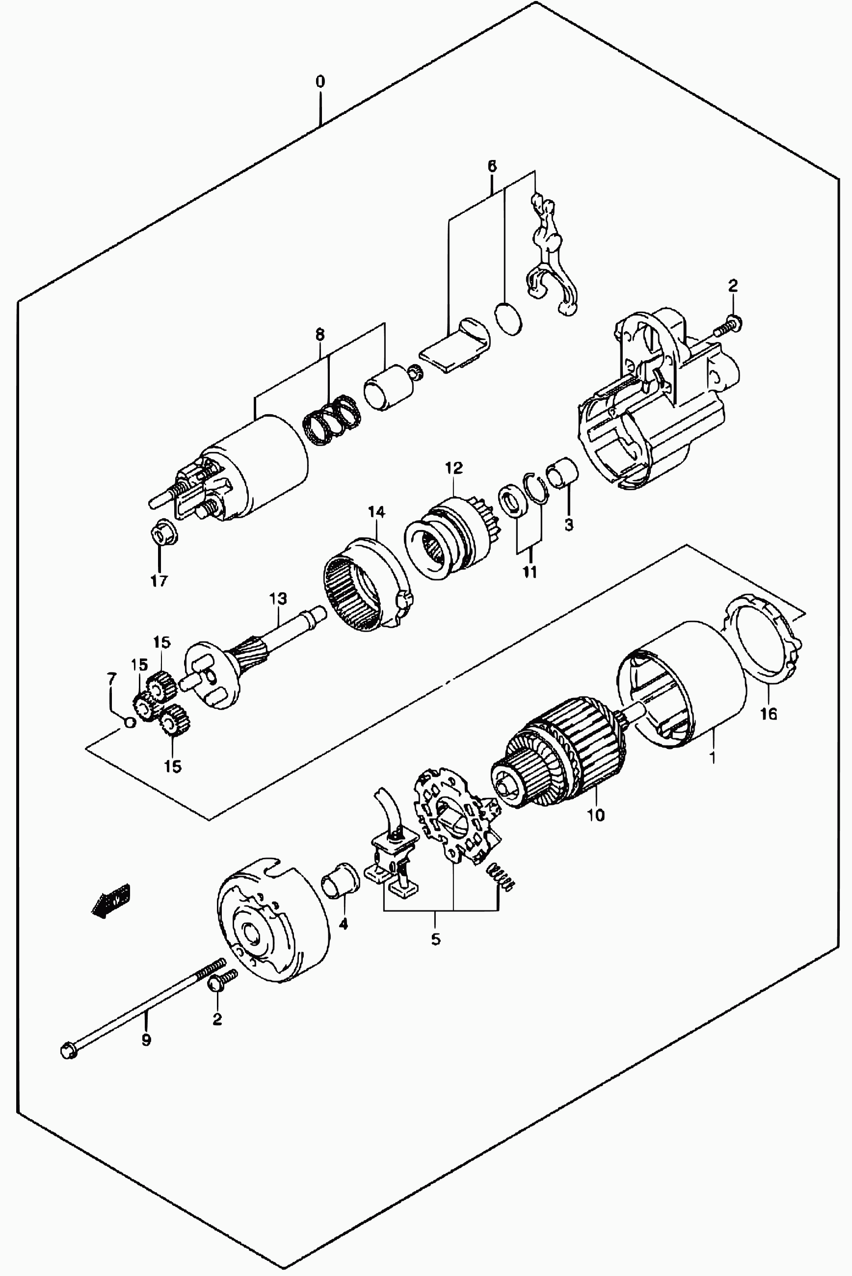 TOFAS 31100-84A00 - Starteris ps1.lv