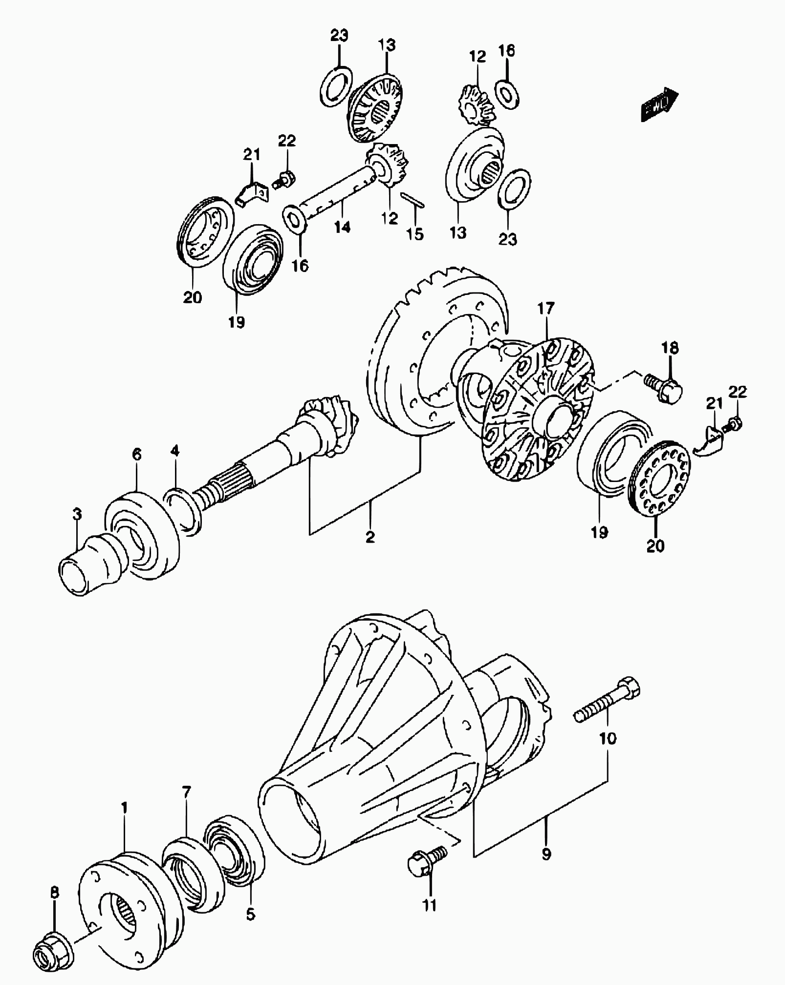 Suzuki 09265A41001 - Riteņa rumbas gultņa komplekts ps1.lv