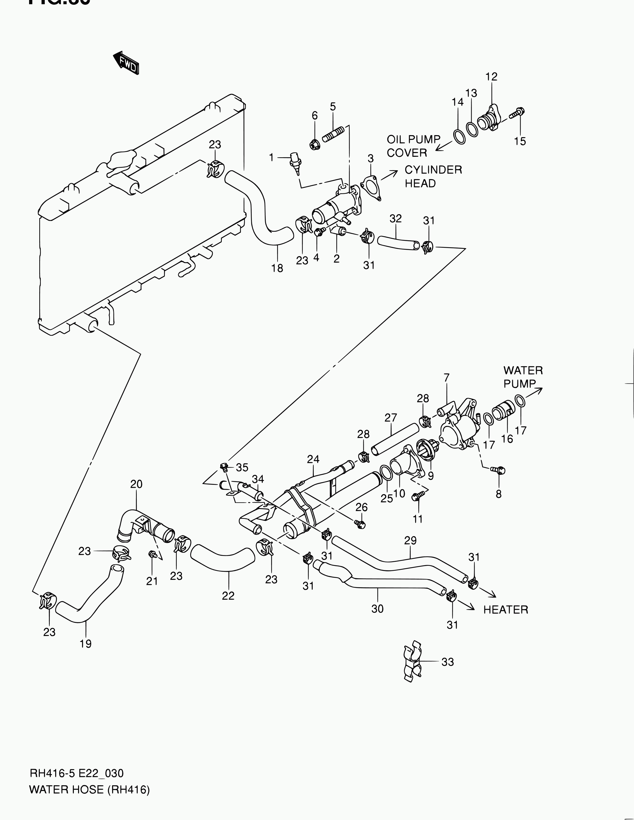 Subaru 13650-54G00 - Devējs, Dzesēšanas šķidruma temperatūra ps1.lv