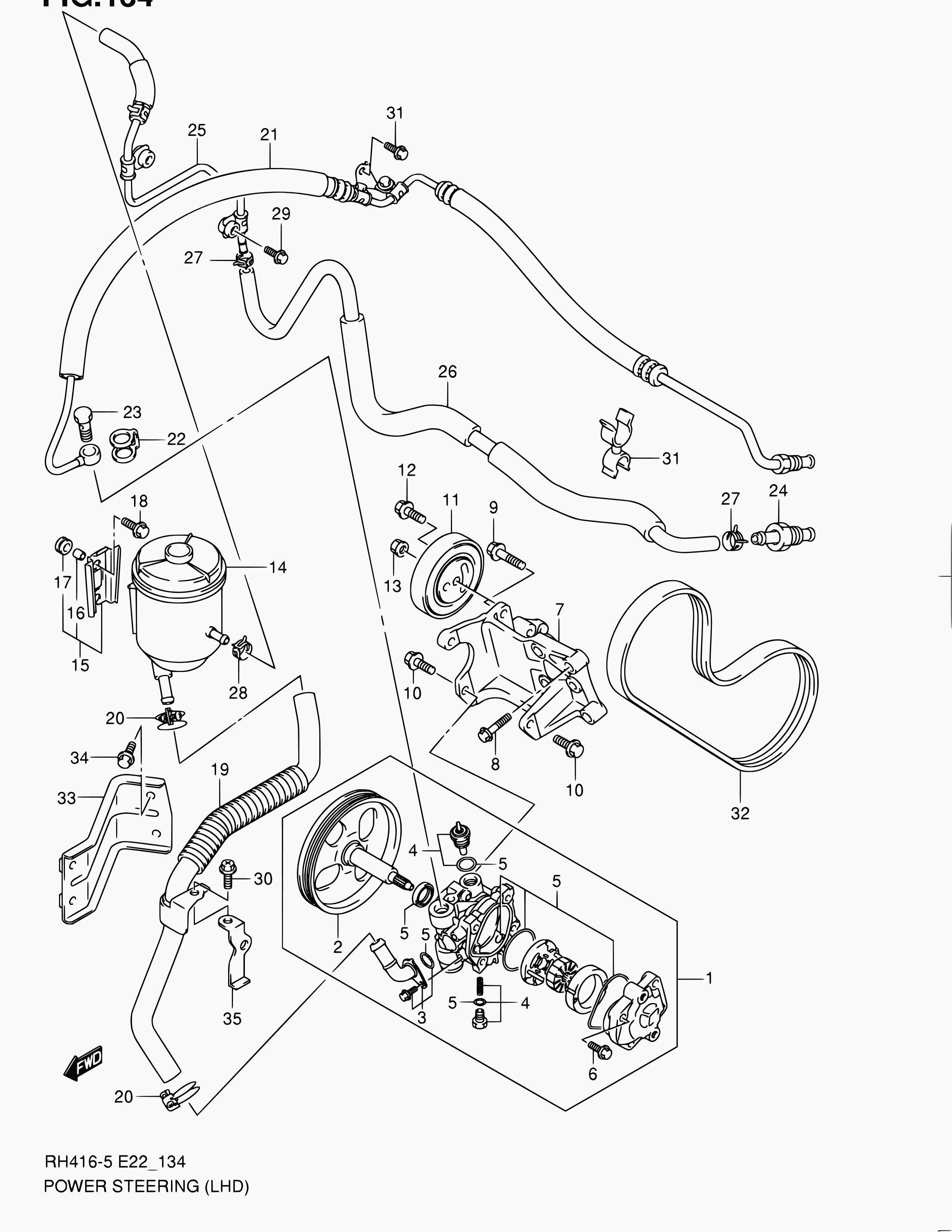 Subaru 49180 69G00 - Ķīļrievu siksna ps1.lv