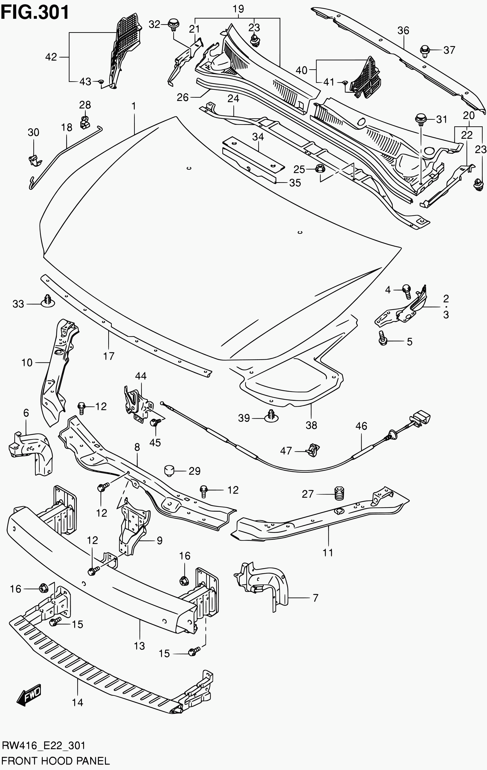 Suzuki 77553-65D00 - Moldings / aizsarguzlika ps1.lv