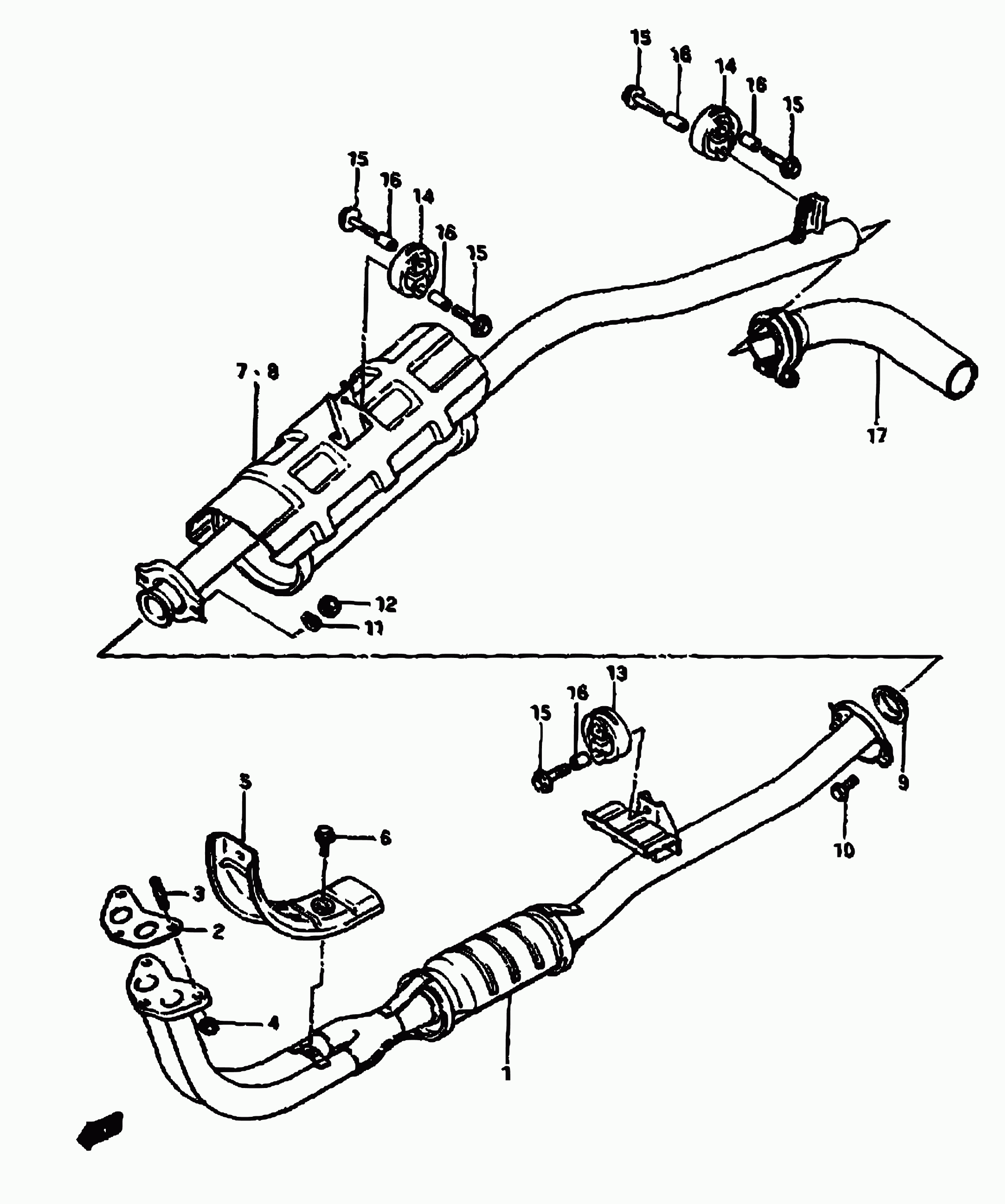 Daihatsu 14282-78010 - Bukse, Stabilizators ps1.lv