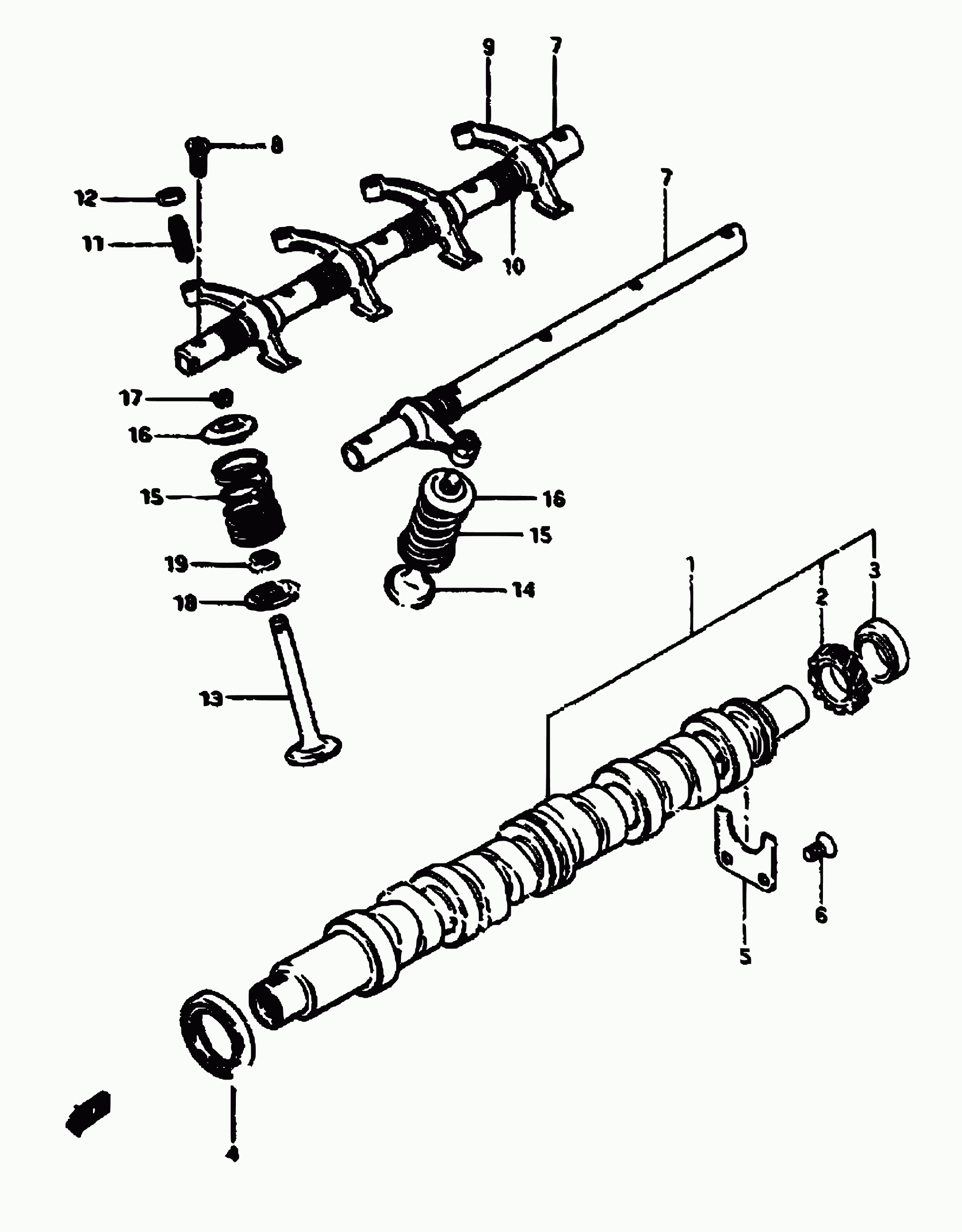 DAEWOO 09283-32022 - Vārpstas blīvgredzens, Sadales vārpsta ps1.lv