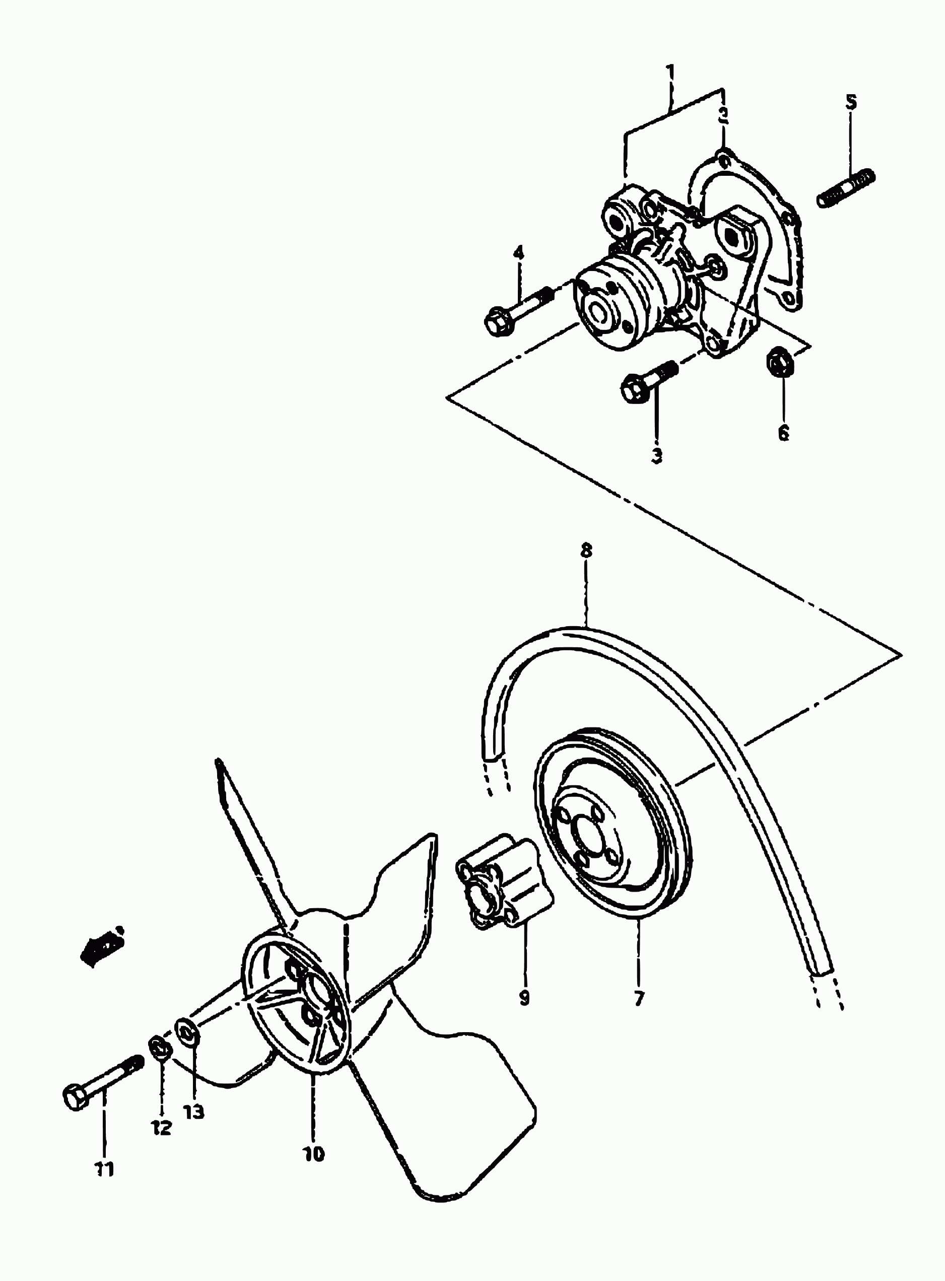 Suzuki 17521-71520 - Ķīļsiksna ps1.lv