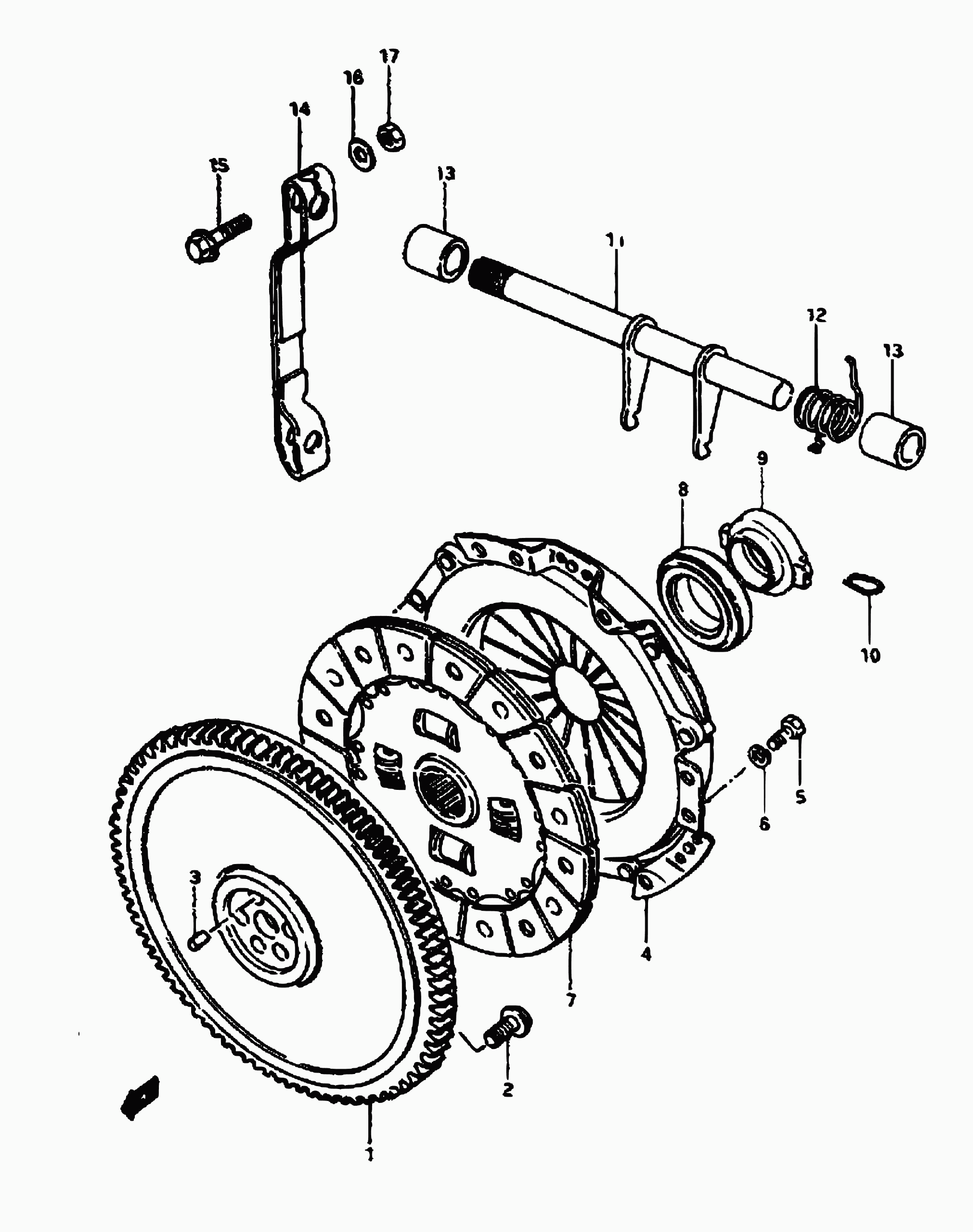 Suzuki 09269-38001 - Izspiedējgultnis ps1.lv