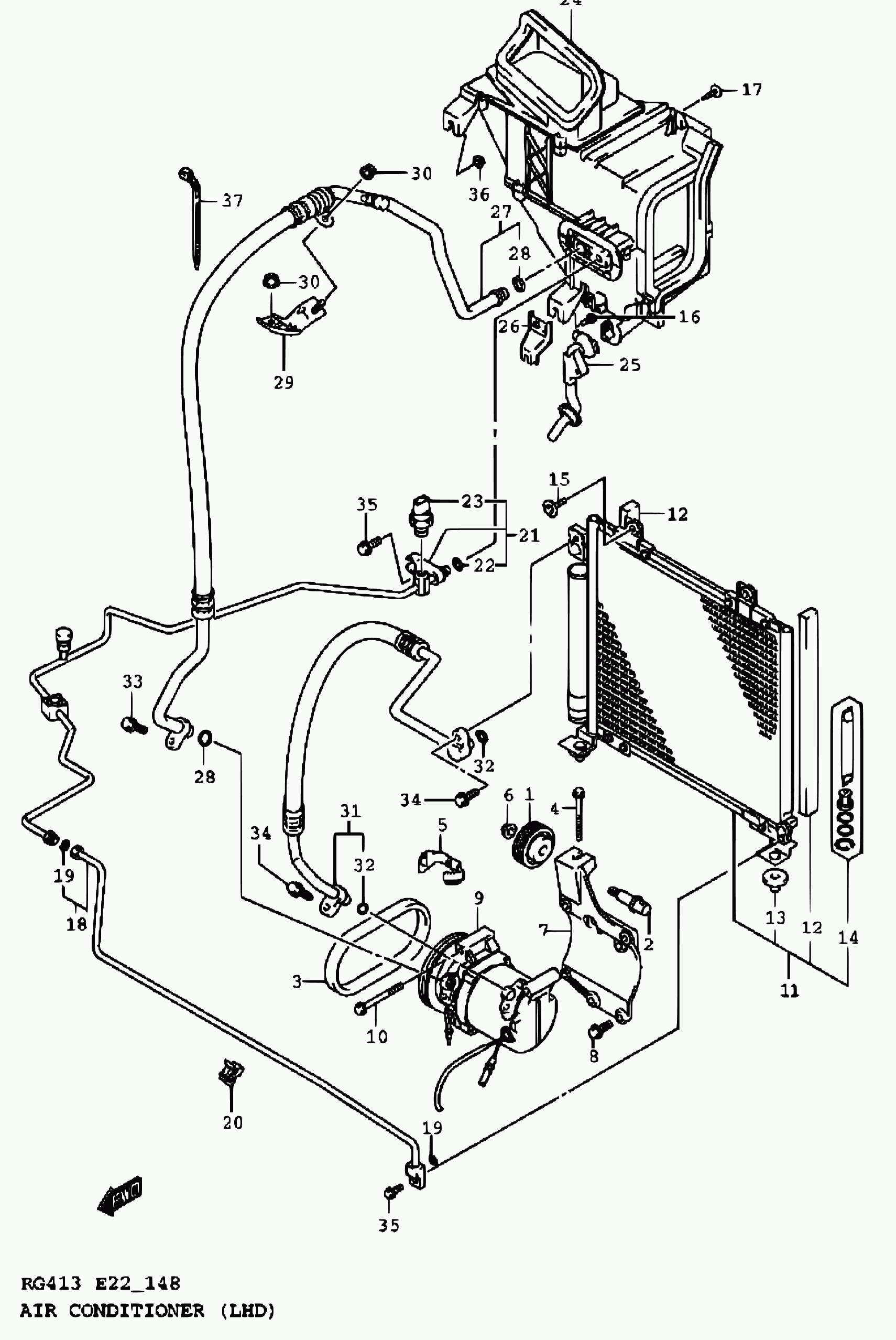 Subaru 49181-56B10 - Ķīļrievu siksna ps1.lv