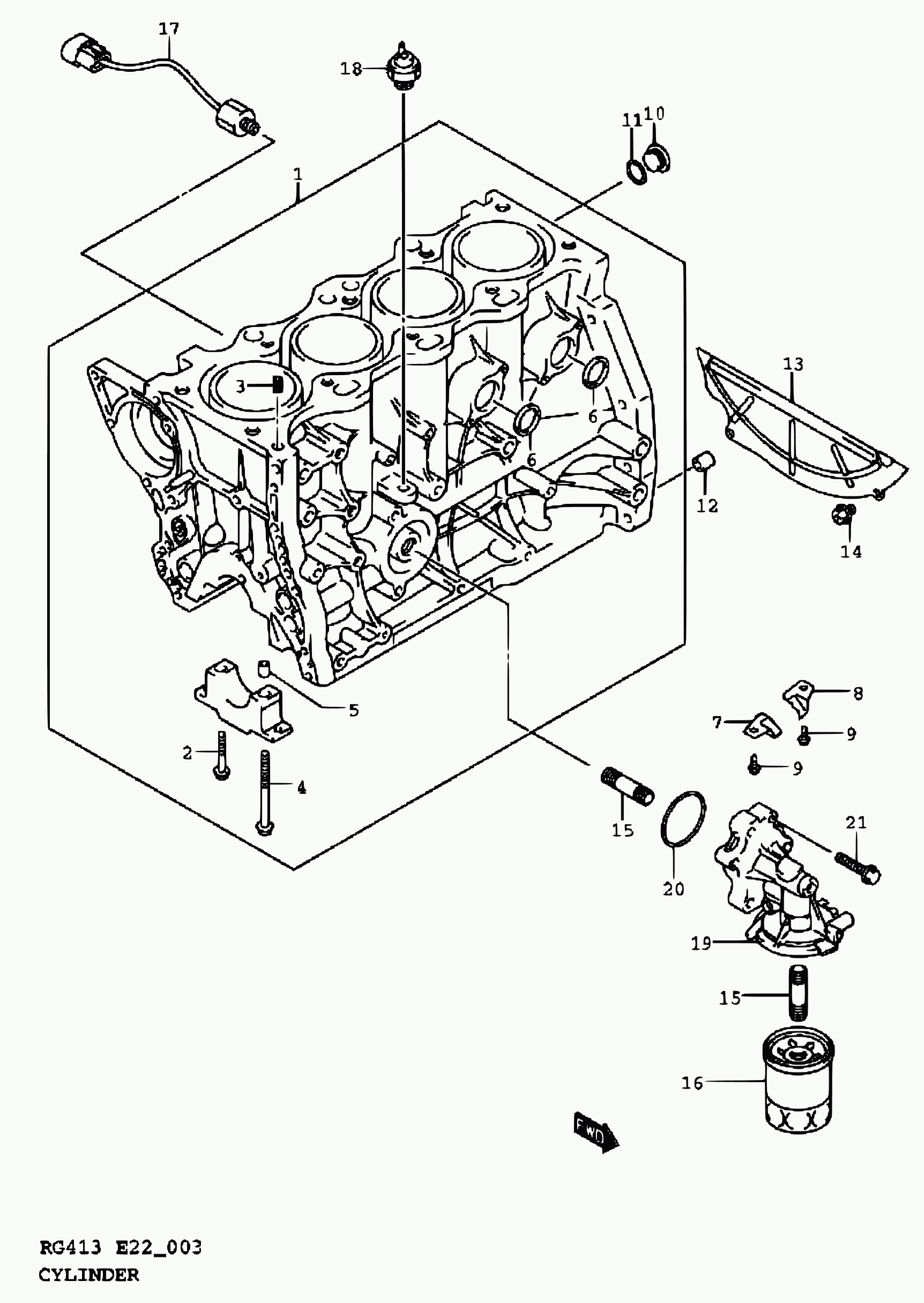 Suzuki 37820 82001 - Devējs, Eļļas spiediens ps1.lv