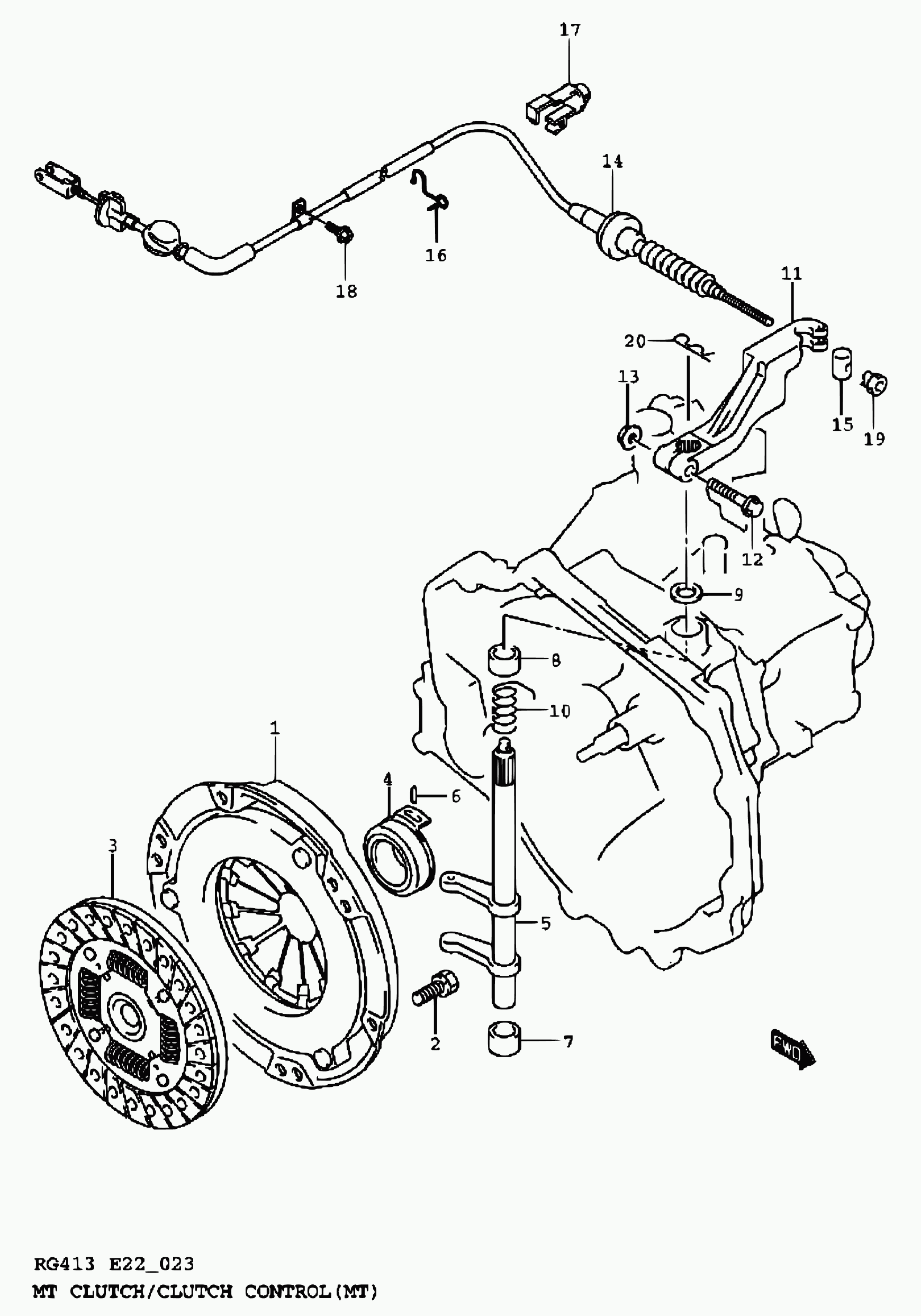 Suzuki 22400-64G00 - Sajūga disks ps1.lv