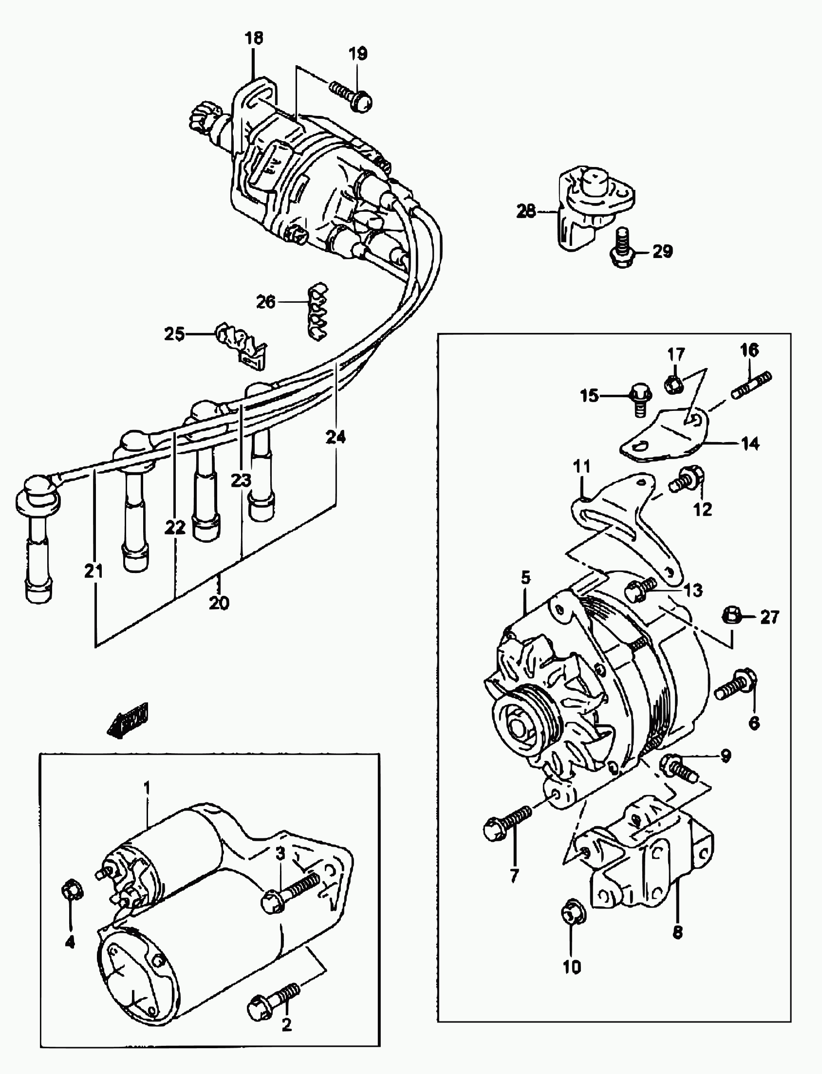 Suzuki 31100-85C00 - Starteris ps1.lv