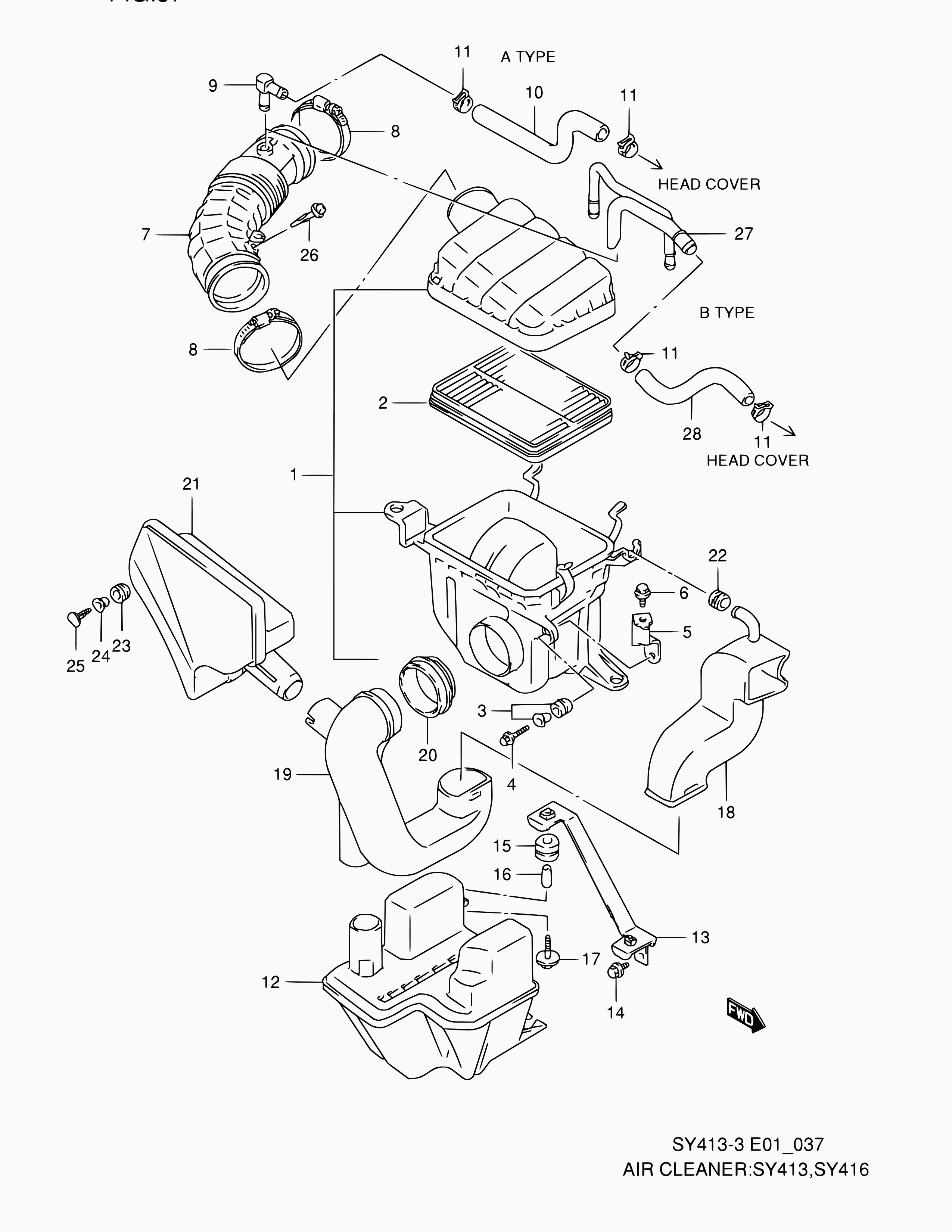 Bedford 13780-60G00 - Gaisa filtrs ps1.lv