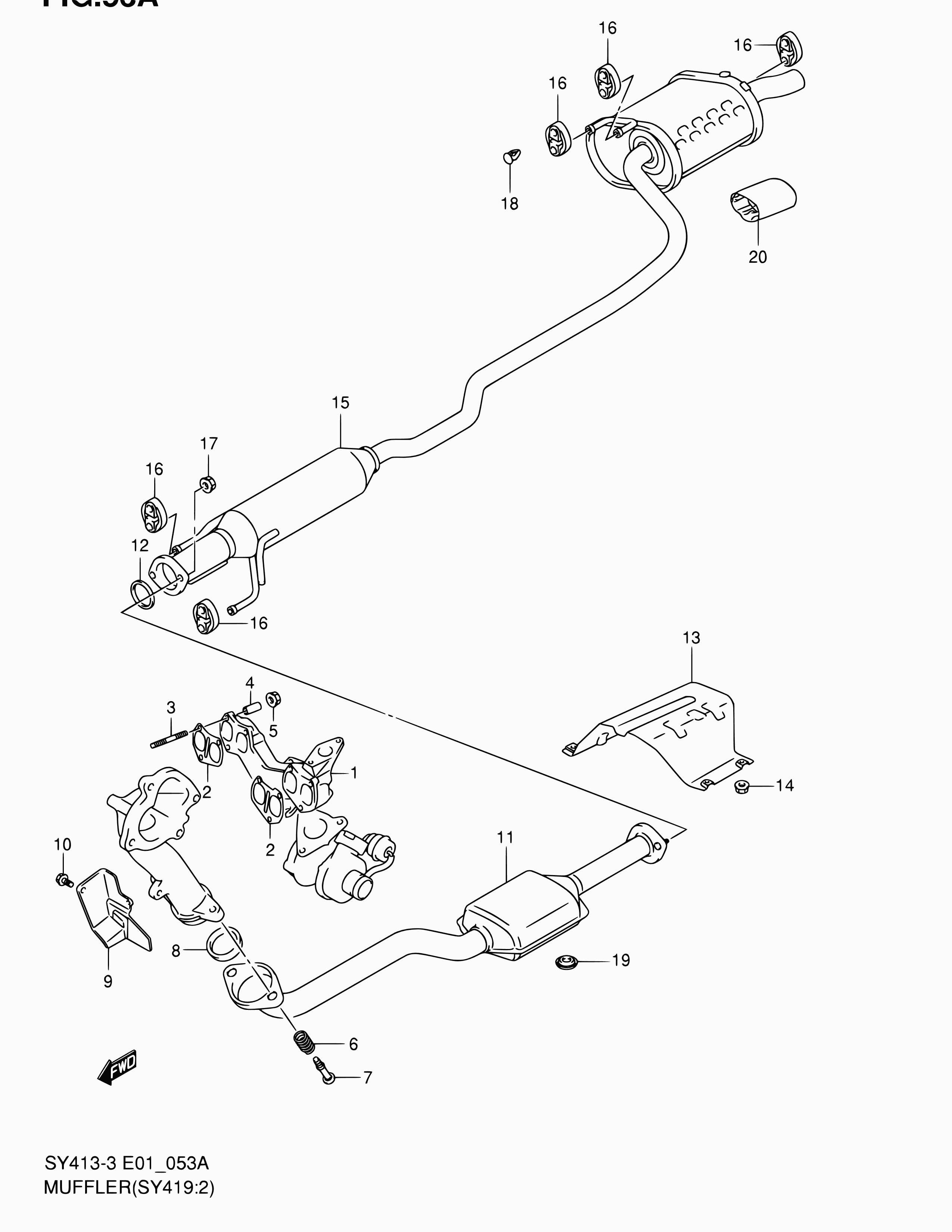 Chevrolet 09159-10049 - Uzgrieznis, Izplūdes kolektors ps1.lv