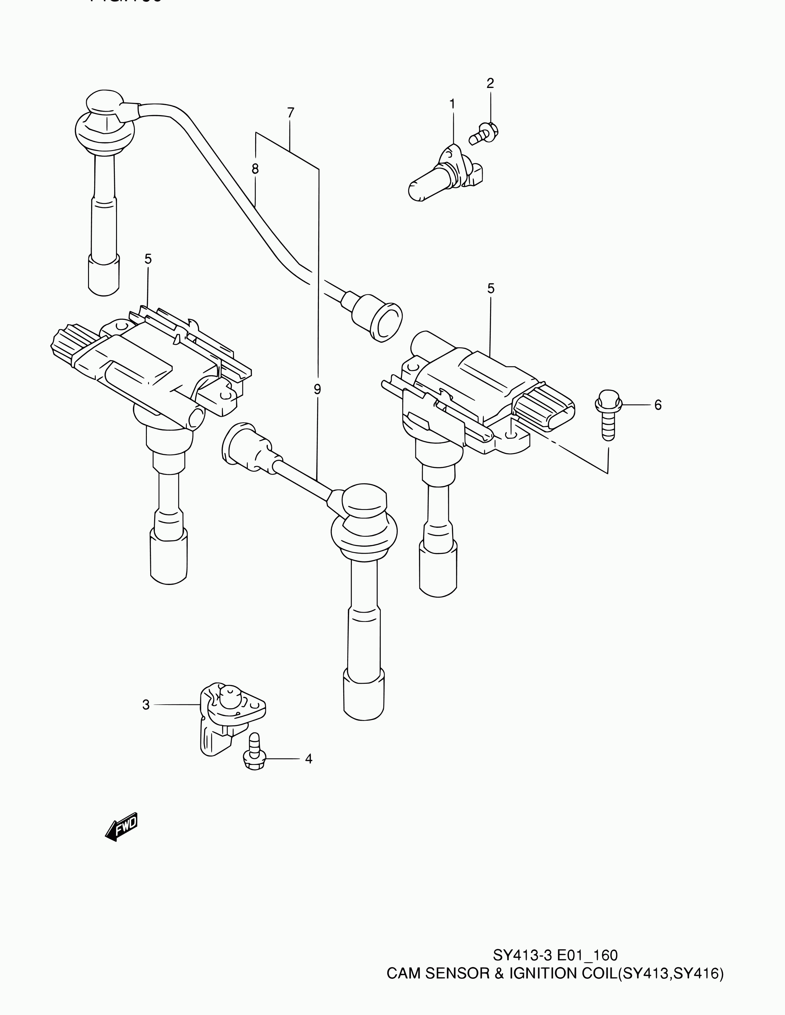 Subaru 33400-65G00 - Aizdedzes spole ps1.lv