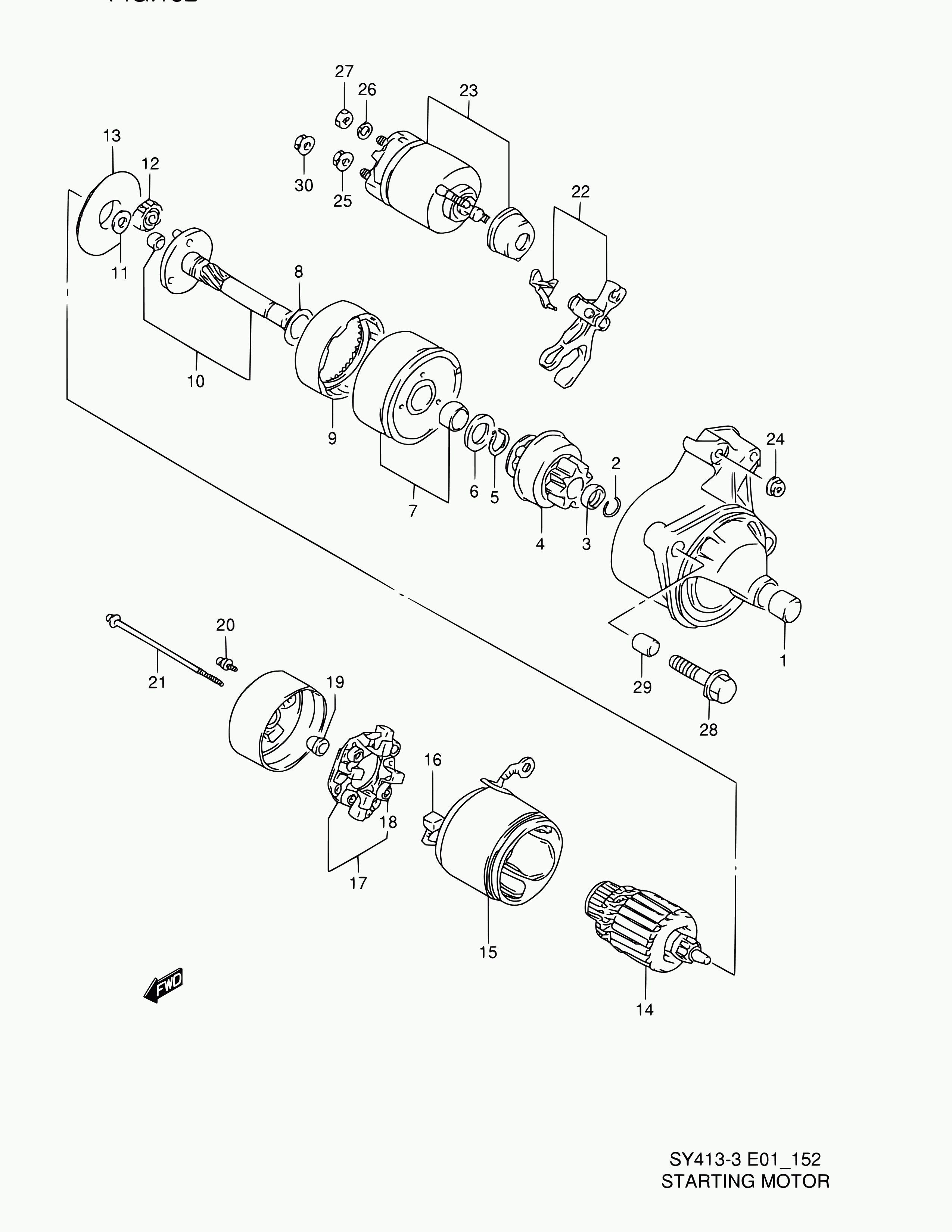 Honda 31220-51A10 - Ievilcējrelejs, Starteris ps1.lv