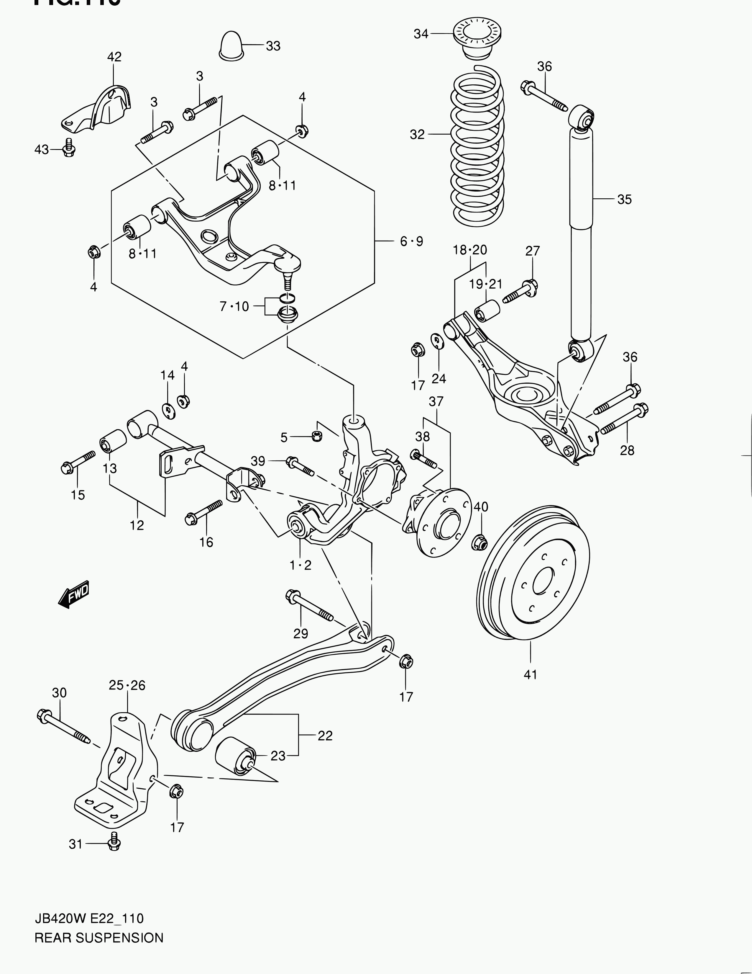 TOFAS 43459-65J00 - Riteņa rumbas gultņa komplekts ps1.lv