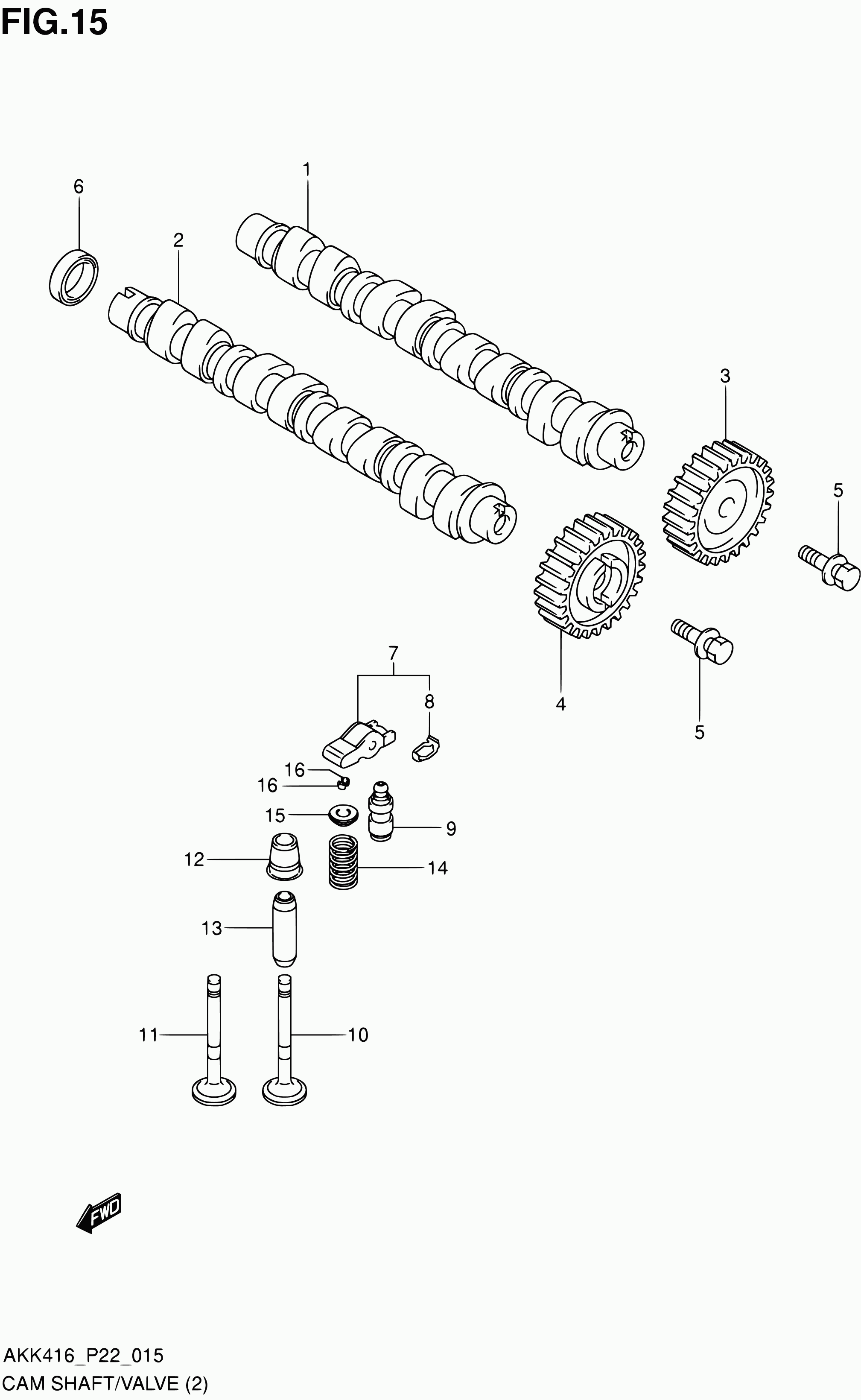 Suzuki 12850-79J80 - ADJUSTER, HYDR VALVE LASH ps1.lv