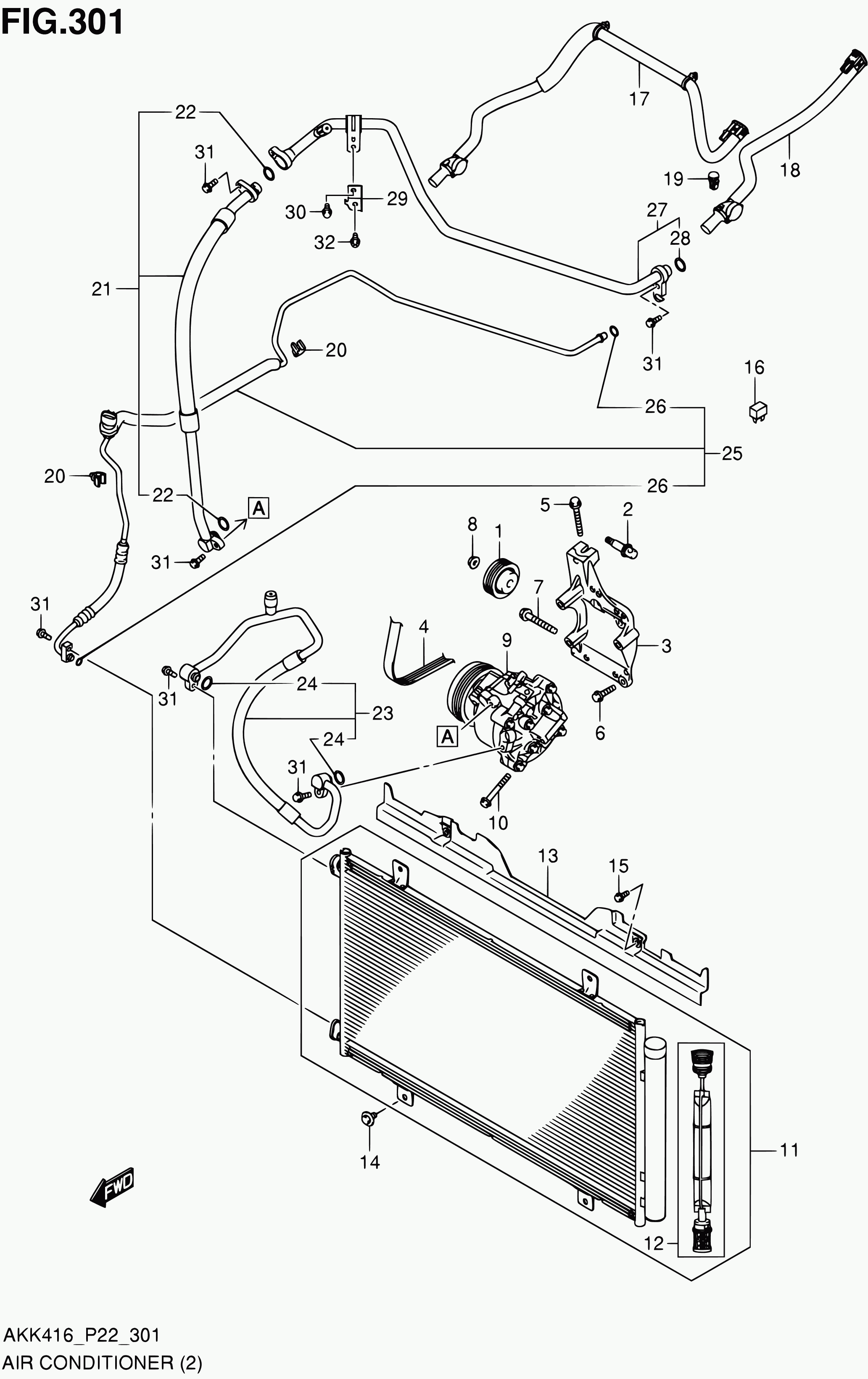 Suzuki 95141-61M00 - Ķīļrievu siksna ps1.lv