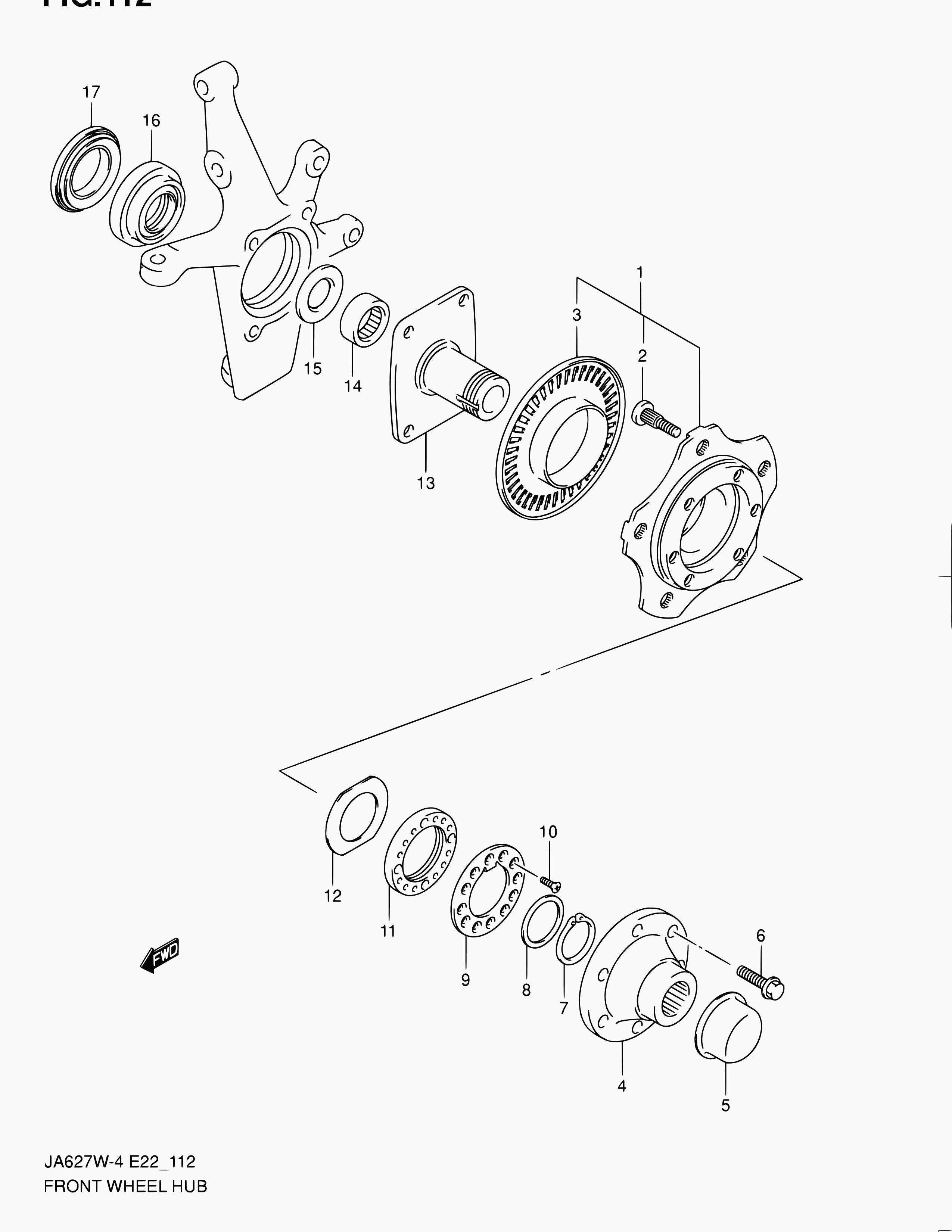 Suzuki 09380-26004 - Riteņa rumbas gultņa komplekts ps1.lv