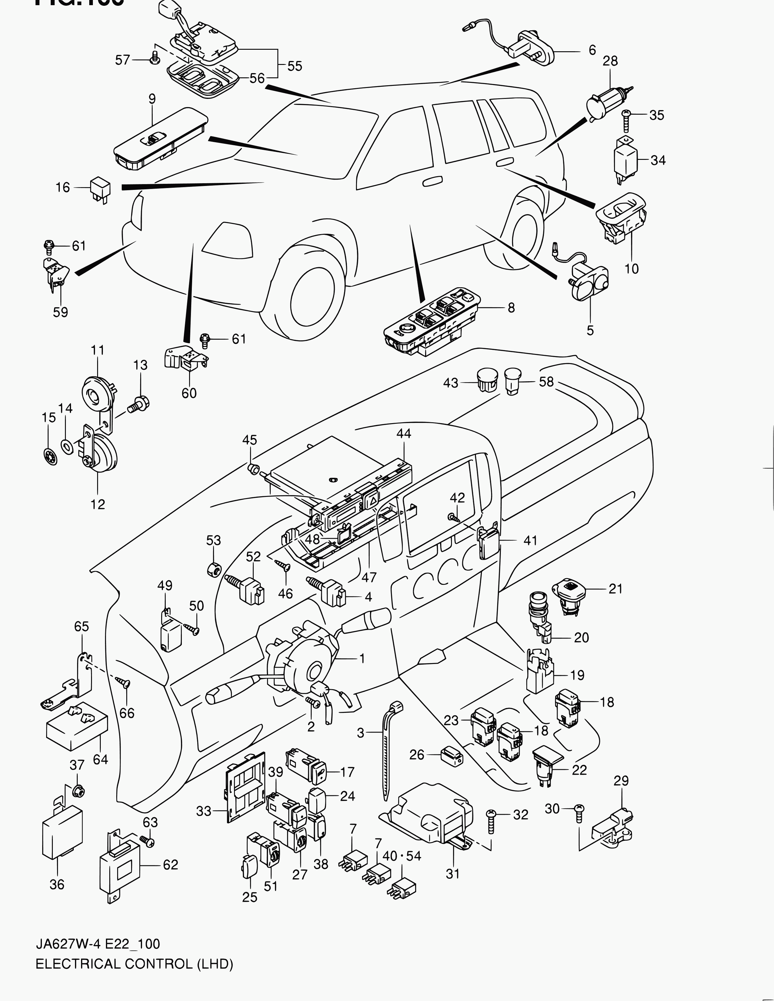 Suzuki 37740-75H21 - Bremžu signāla slēdzis ps1.lv