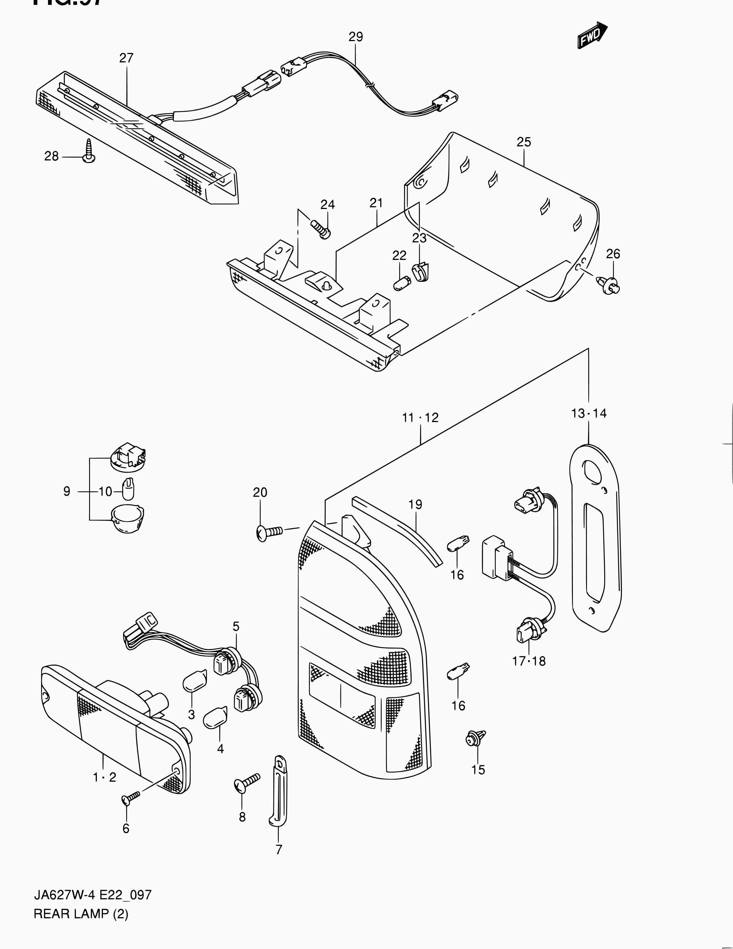 Suzuki 09471-12192 - Kvēlspuldze, Dienas gaismas lukturis ps1.lv