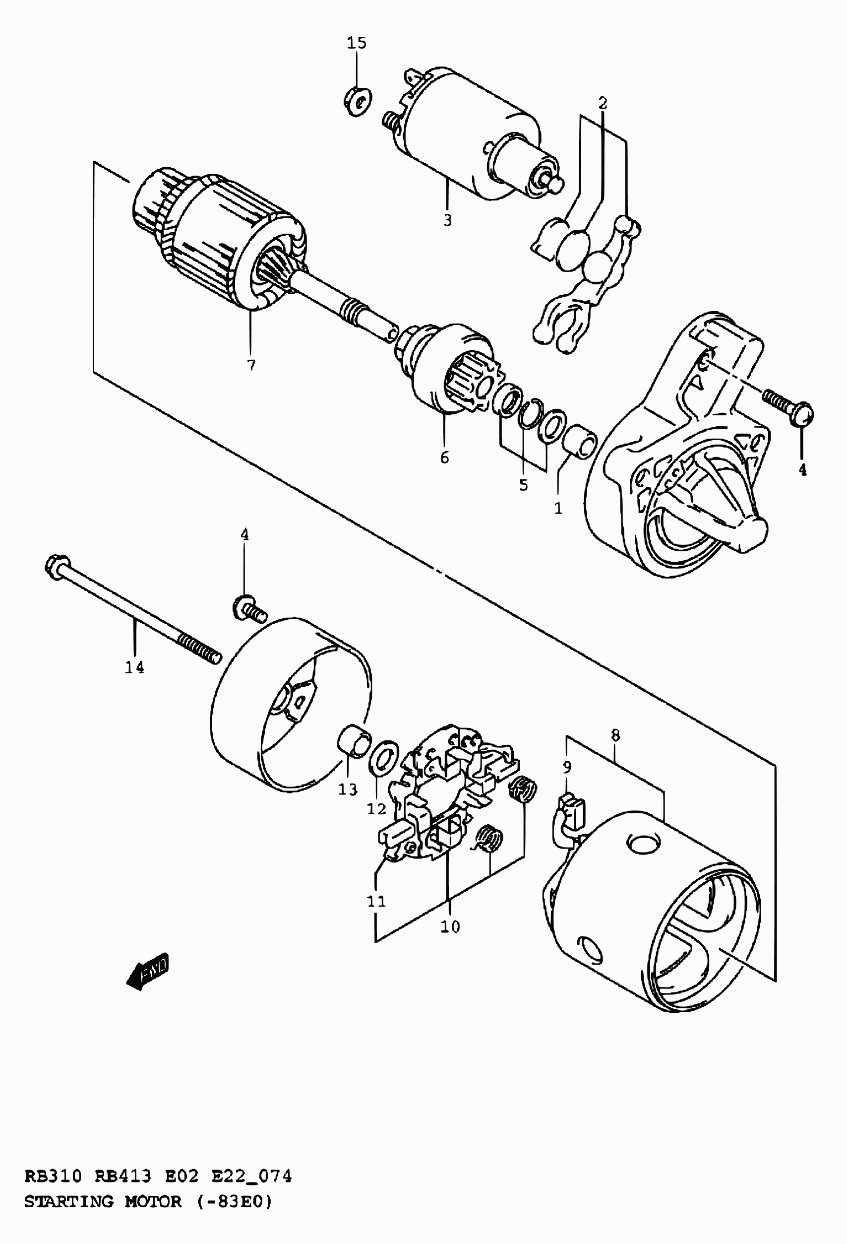 TOFAS 31100-83E00 - Starteris ps1.lv