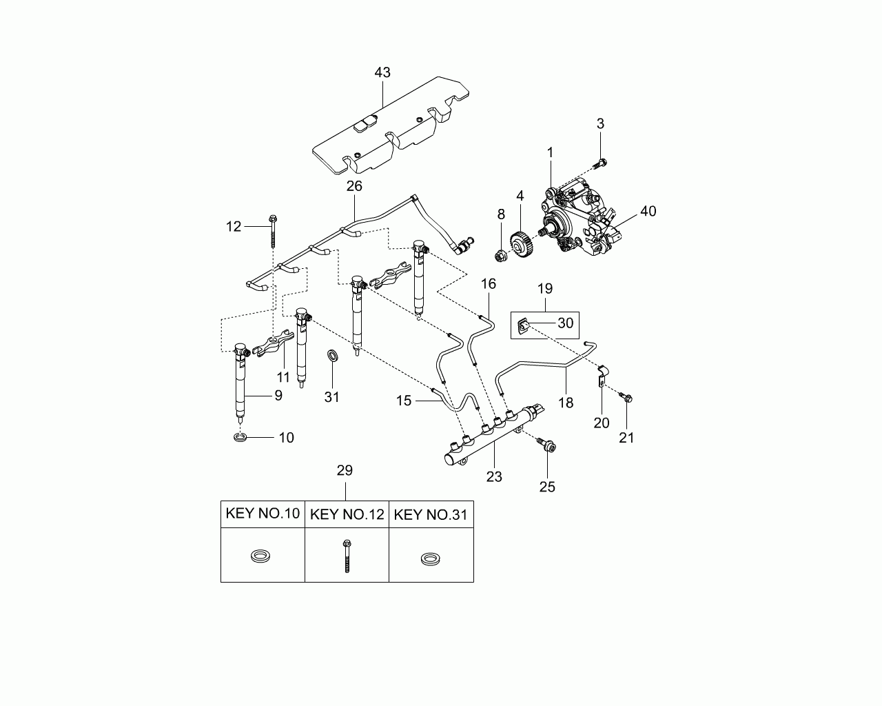 Ssangyong 6710750001 - VALVE-INLET METERING ps1.lv