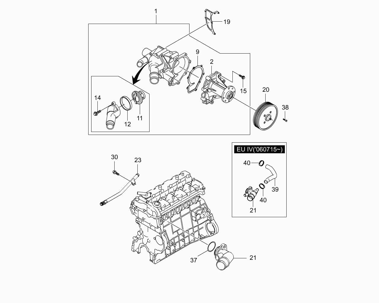 DAEWOO 6062030275 - Termostats, Dzesēšanas šķidrums ps1.lv