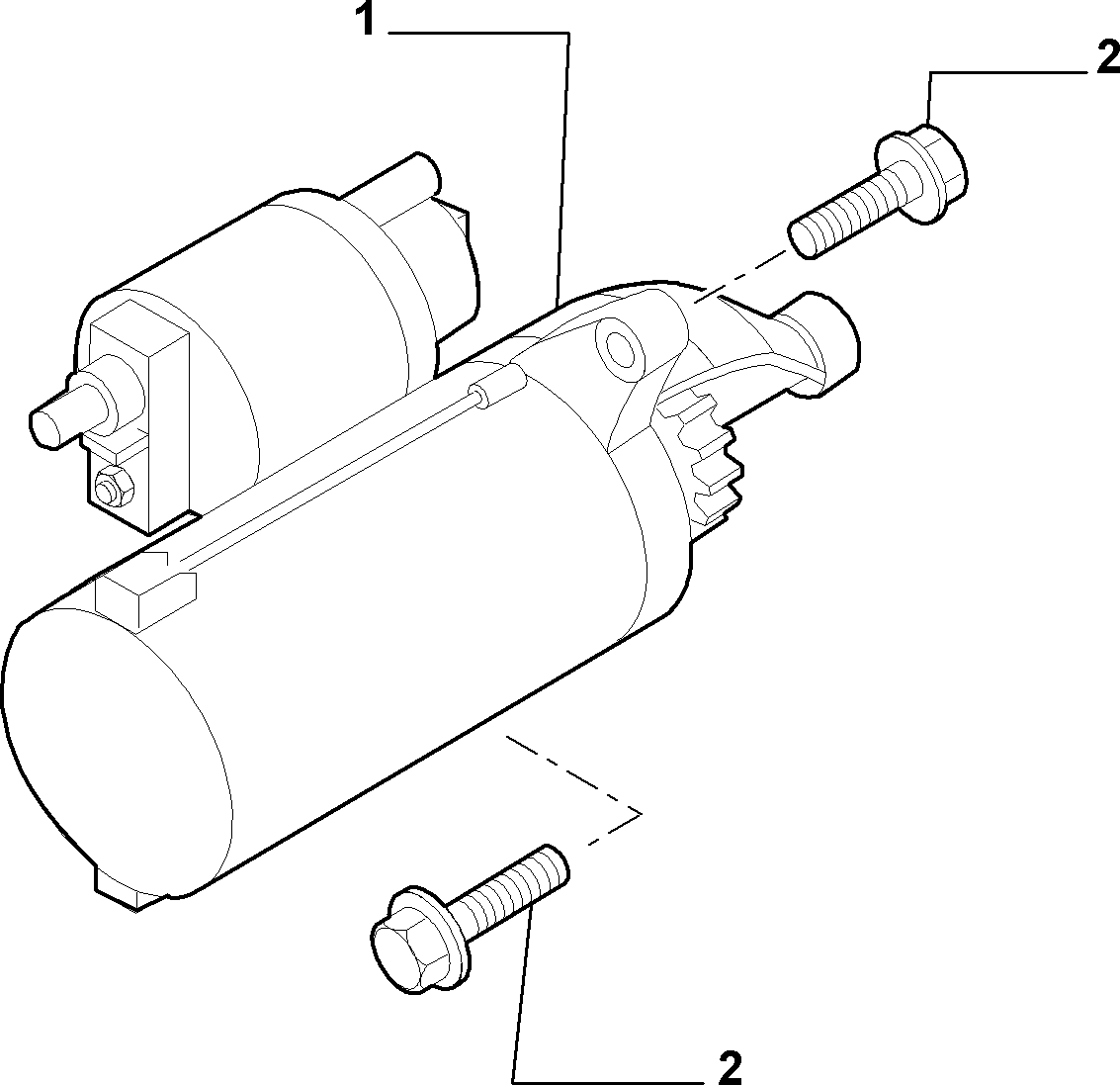 FIAT 51880229 - Starteris ps1.lv