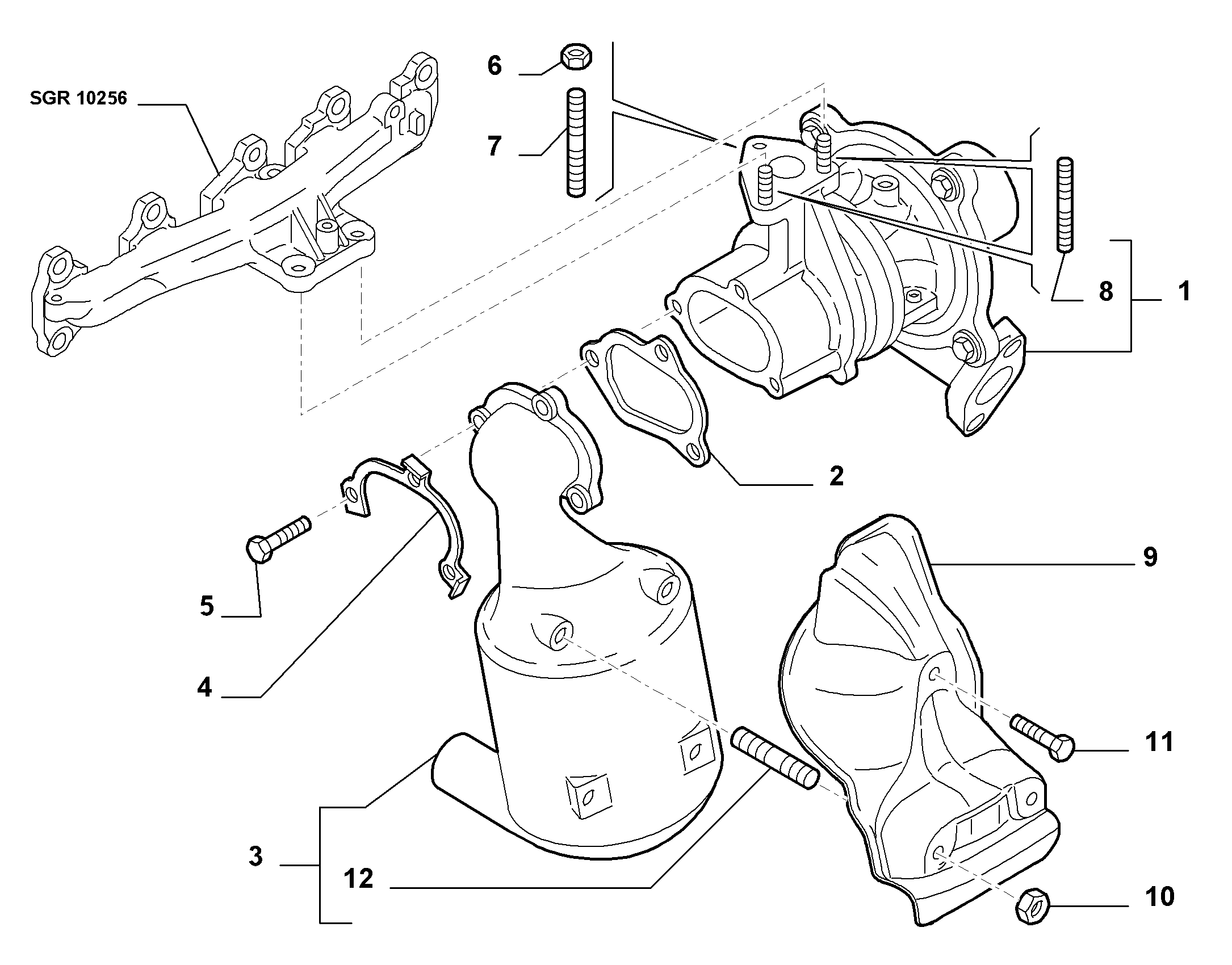 Alfarome/Fiat/Lanci 73501343 - Kompresors, Turbopūte ps1.lv