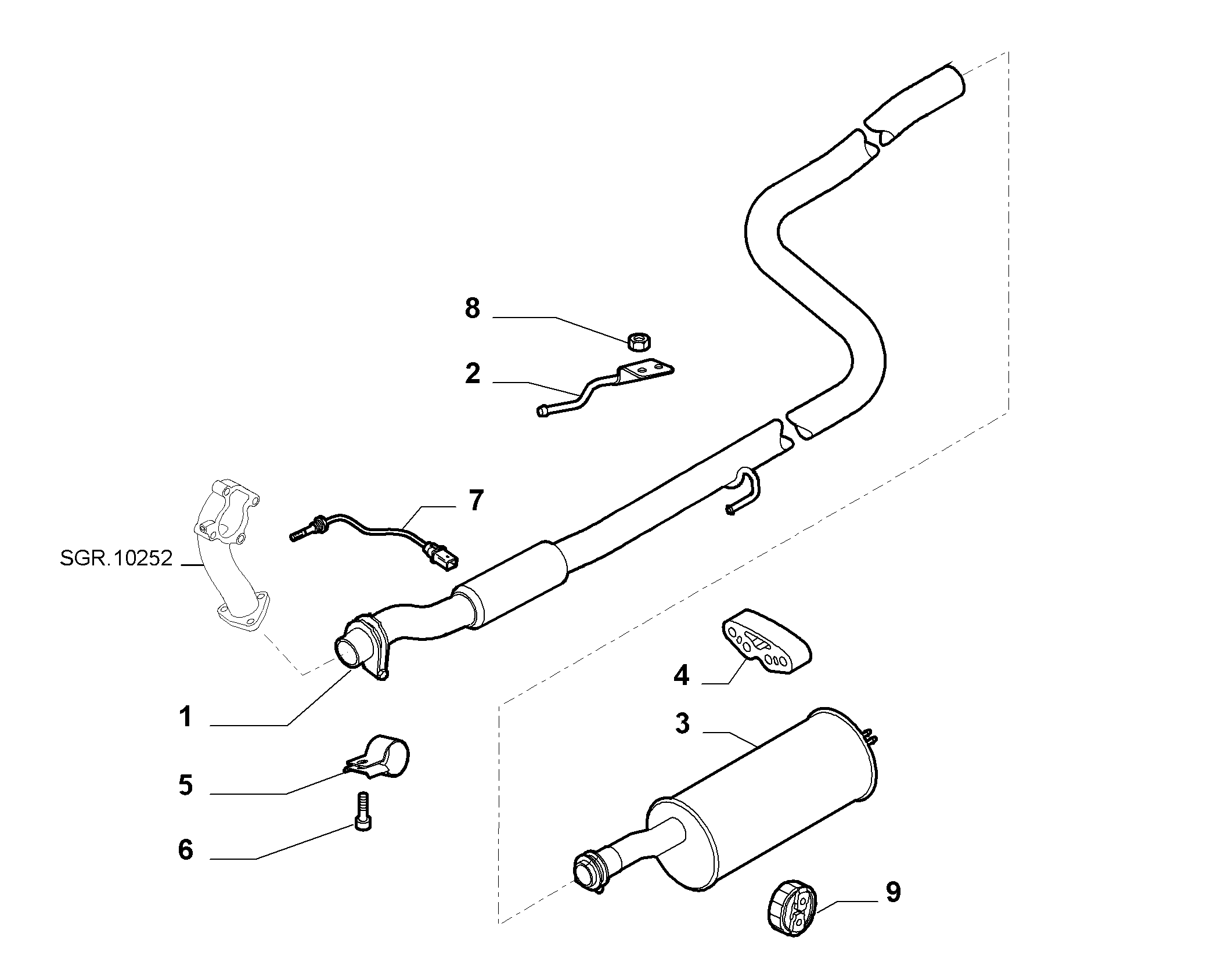 Alfarome/Fiat/Lanci 46416588 - Bukse, Stabilizators ps1.lv