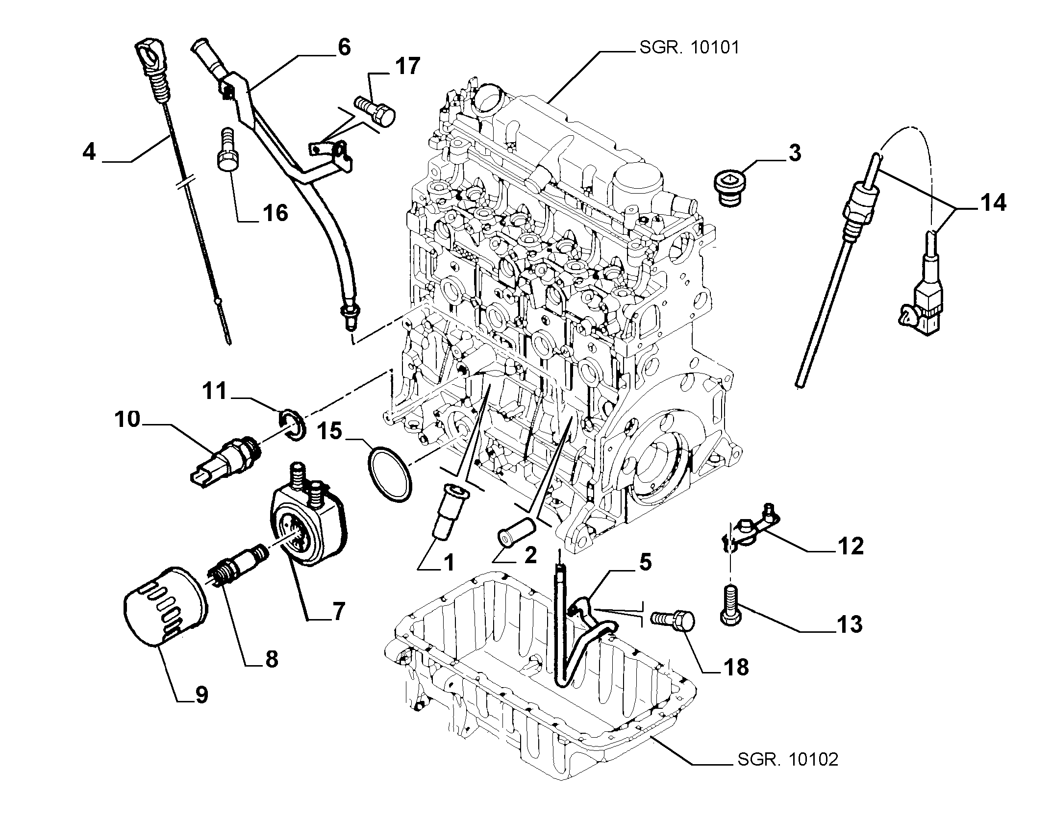 PEUGEOT 9632377980 - Eļļas radiators, Motoreļļa ps1.lv