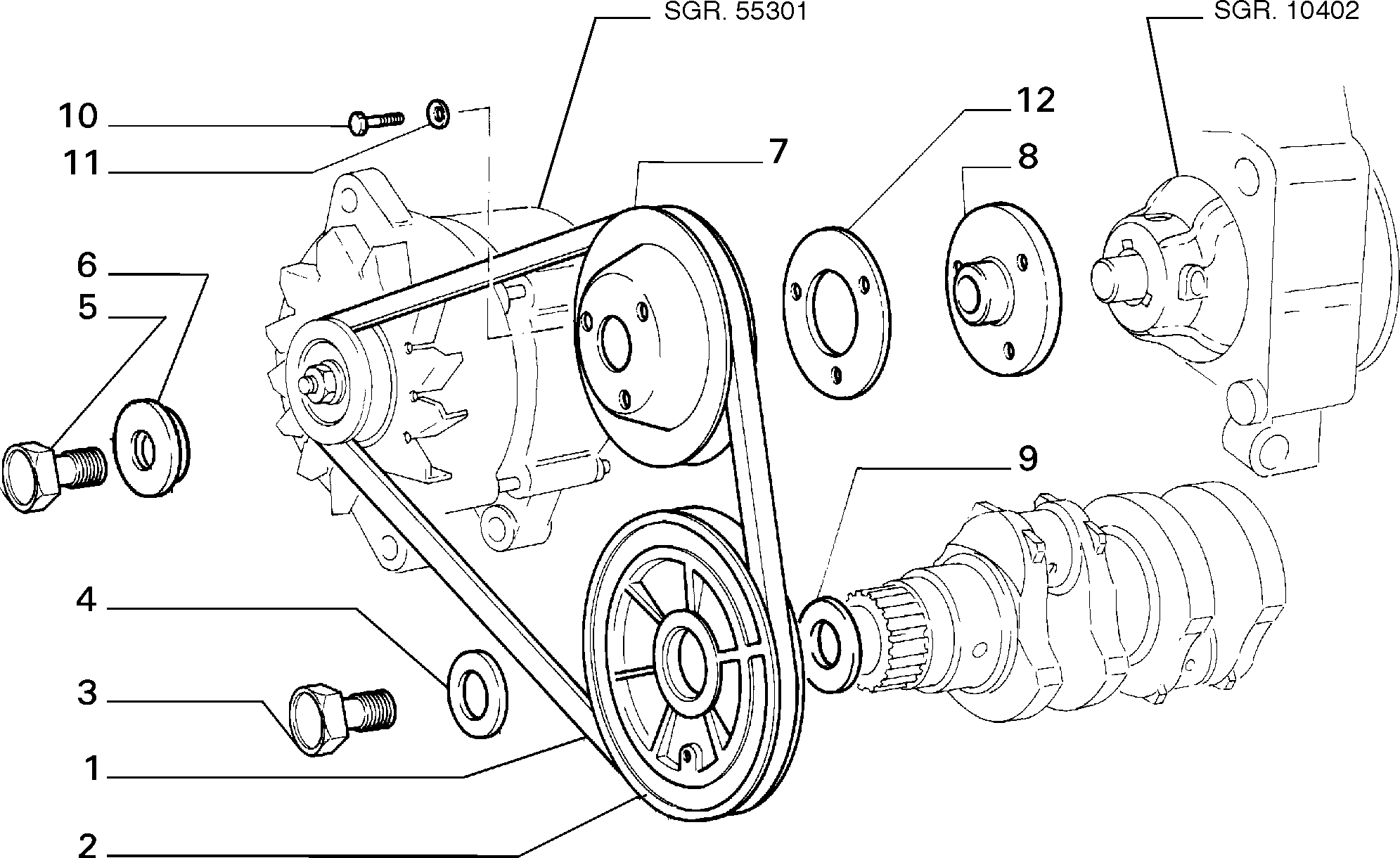 FIAT 71739900 - Ķīļsiksna ps1.lv