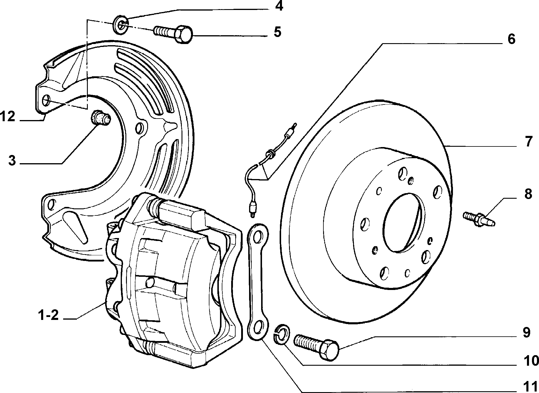 Lancia 71740116 - Bremžu diski ps1.lv