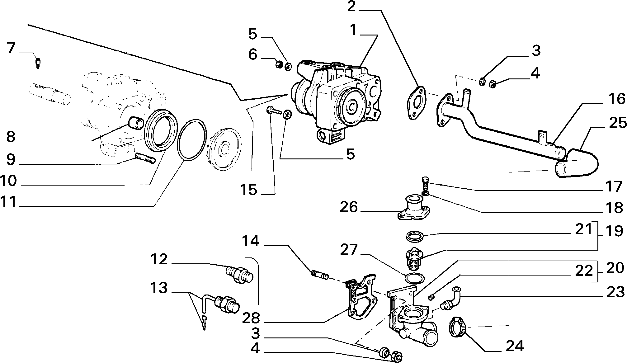 PEUGEOT 500329622 - Termostats, Dzesēšanas šķidrums ps1.lv