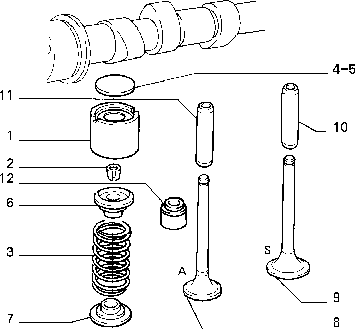 Alfa Romeo 40101573 - Blīvgredzens, Vārsta kāts ps1.lv