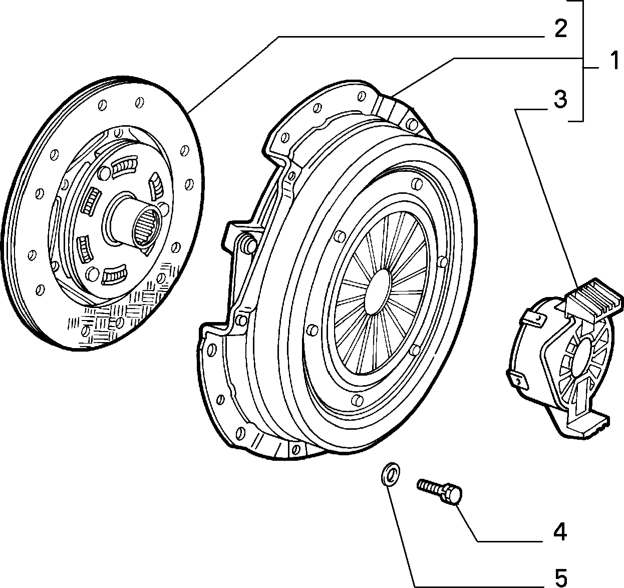 Lancia 95492693 - Izspiedējgultnis ps1.lv