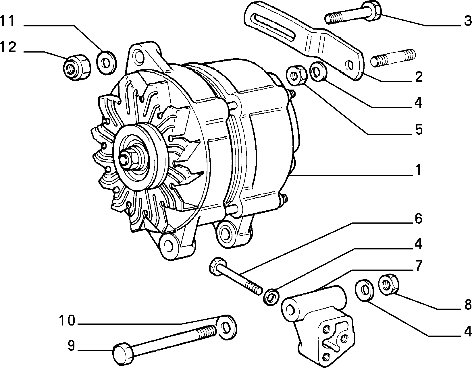 FIAT 4769911 - Ģenerators ps1.lv