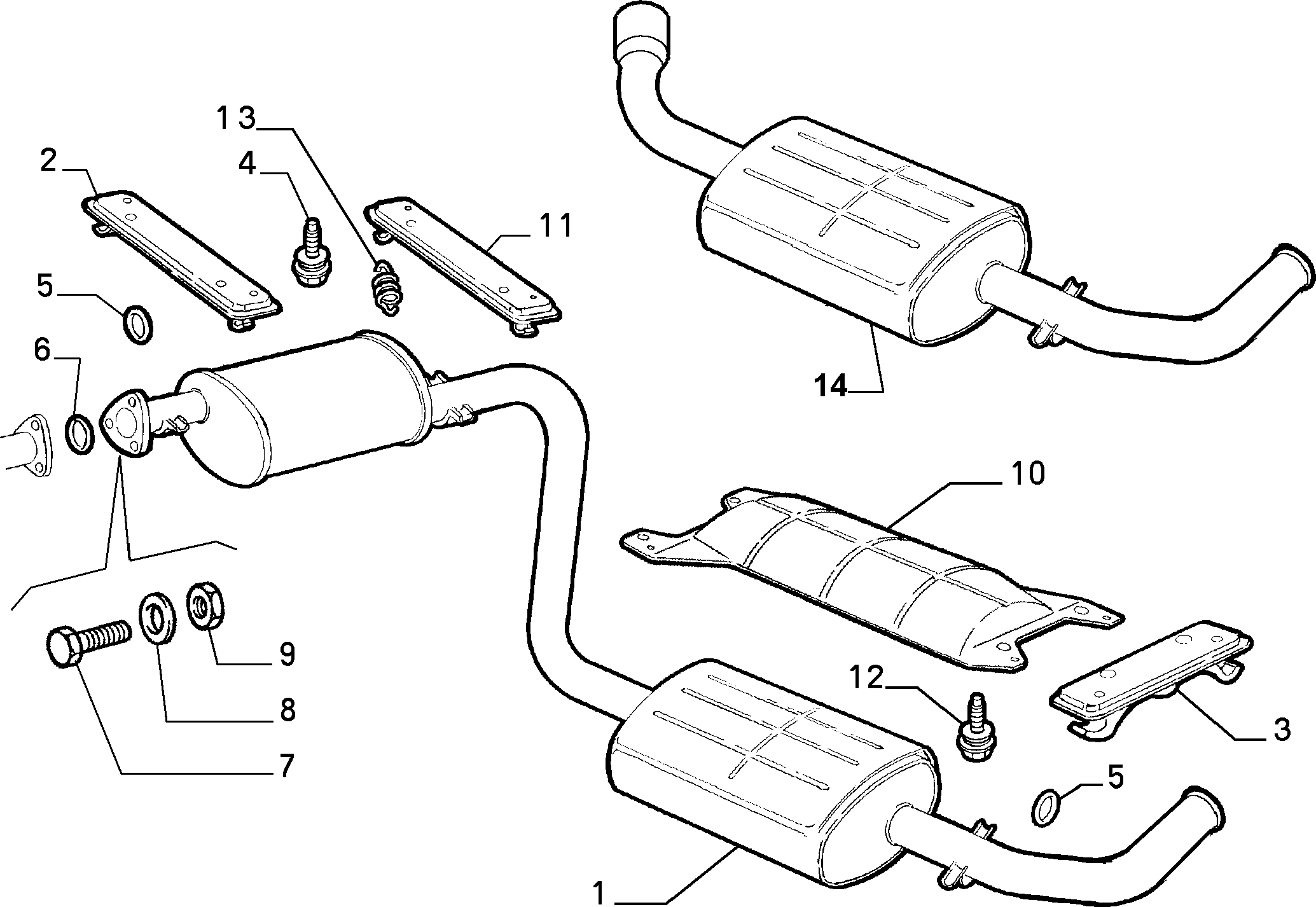 Alfa Romeo 4422885 - Bukse, Stabilizators ps1.lv